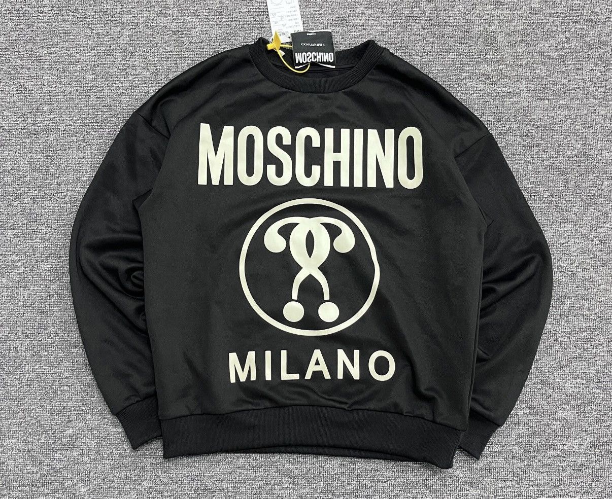 Moschino MOSCHINO Printed Logo Sweatshirt J16 Size US M / EU 48-50 / 2 - 1 Thumbnail