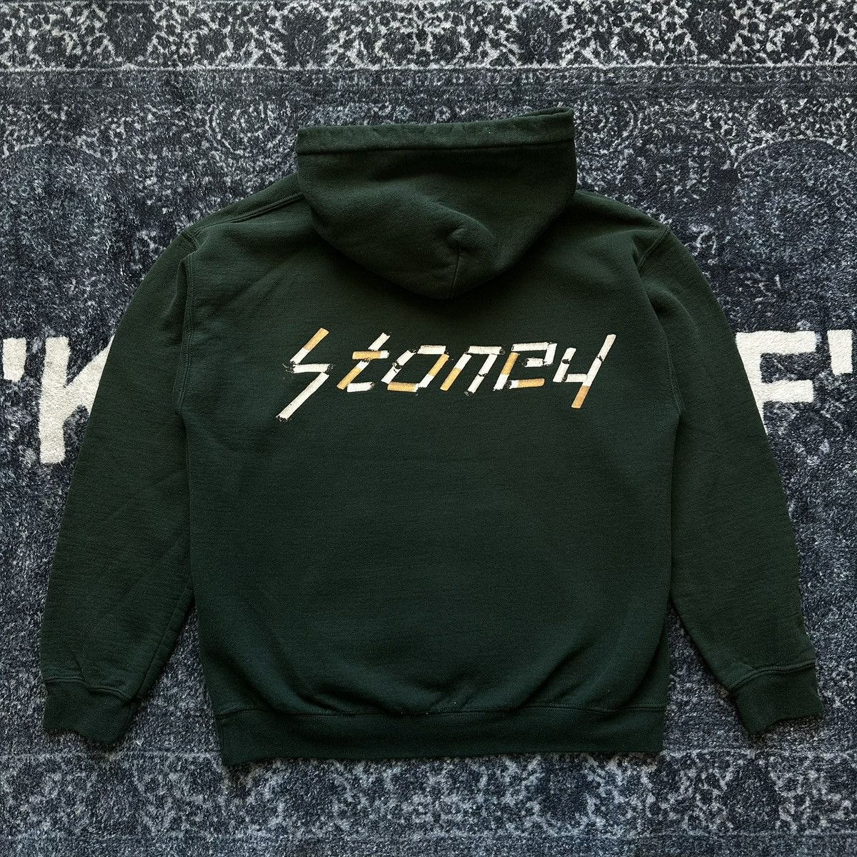 Other Post Malone Forest Green Stoney Hoodie Size US M / EU 48-50 / 2 - 3 Thumbnail
