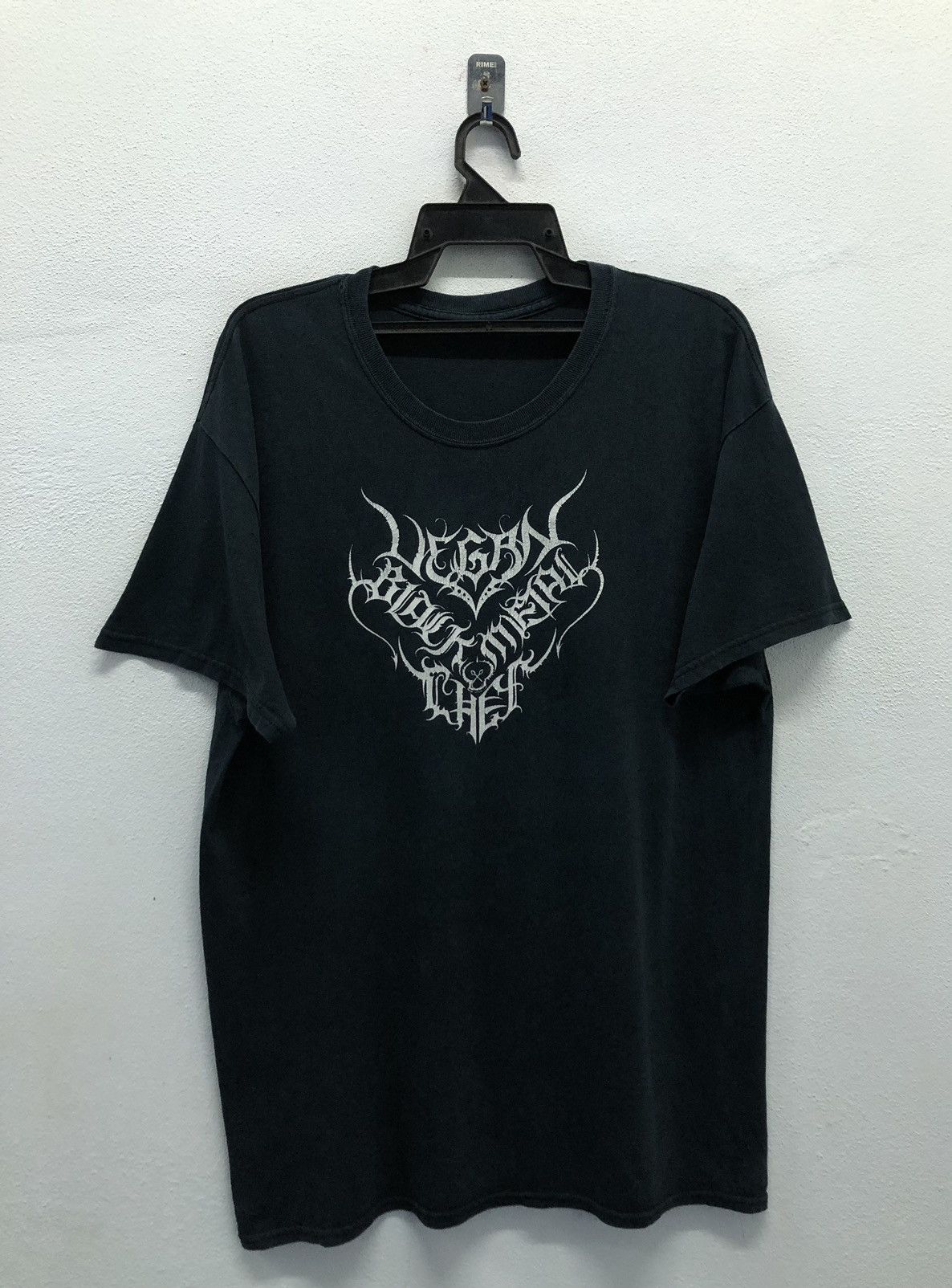 Vintage Vintage Vegan Black Metal Chef Merchandise tee y2k Size US L / EU 52-54 / 3 - 1 Thumbnail