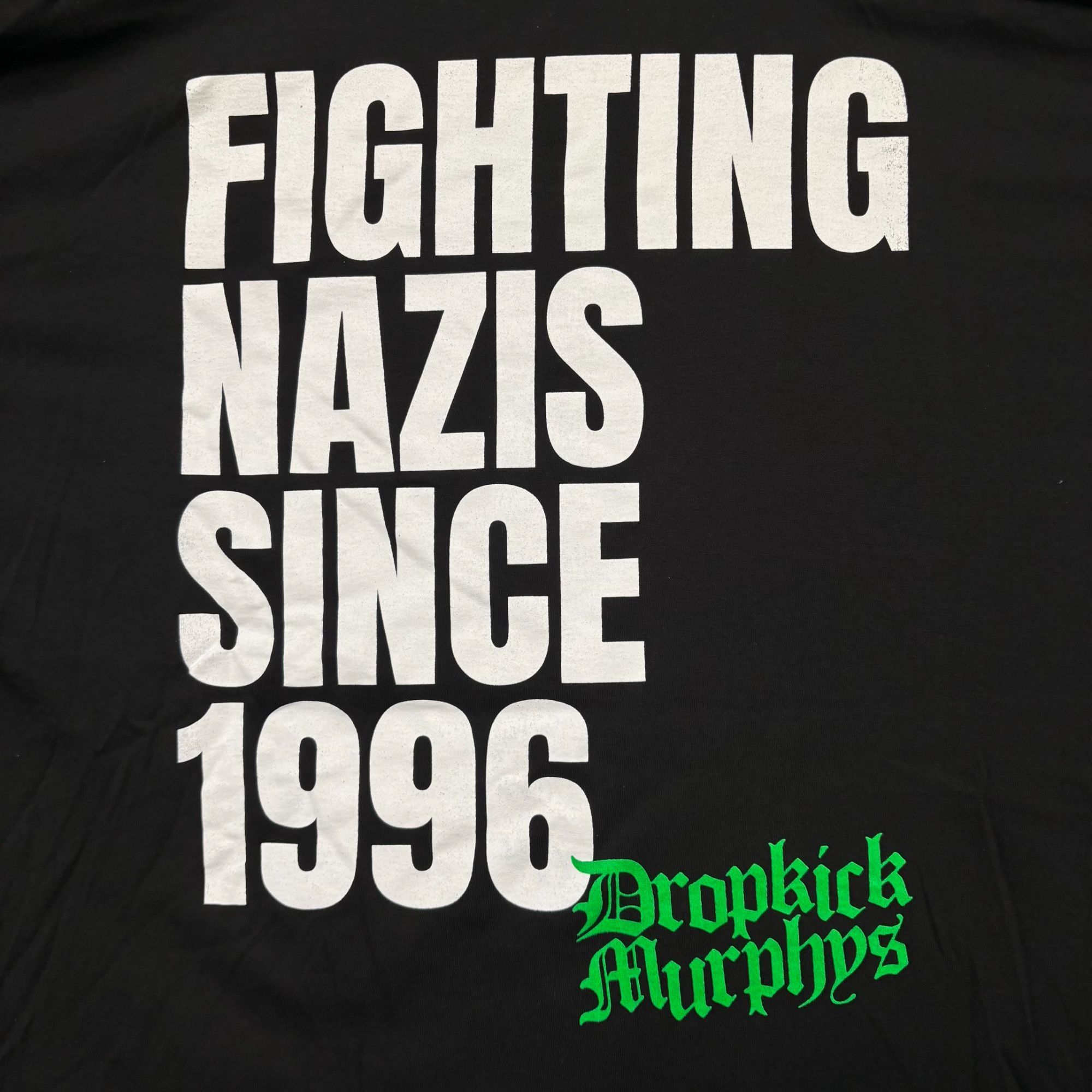 Band Tees Dropkick Murphys Fighting Nazis Since 1996 Punk Band Tee XXL Size US XXL / EU 58 / 5 - 3 Thumbnail