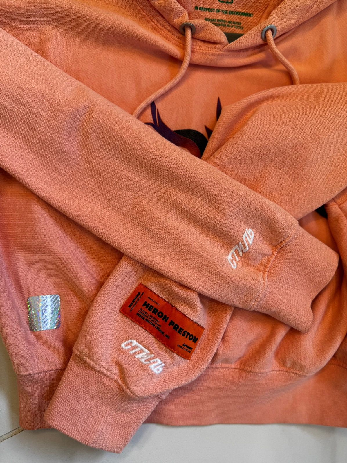 Heron Preston Heron Preston Cropped Hoodie Size S / US 4 / IT 40 - 4 Thumbnail