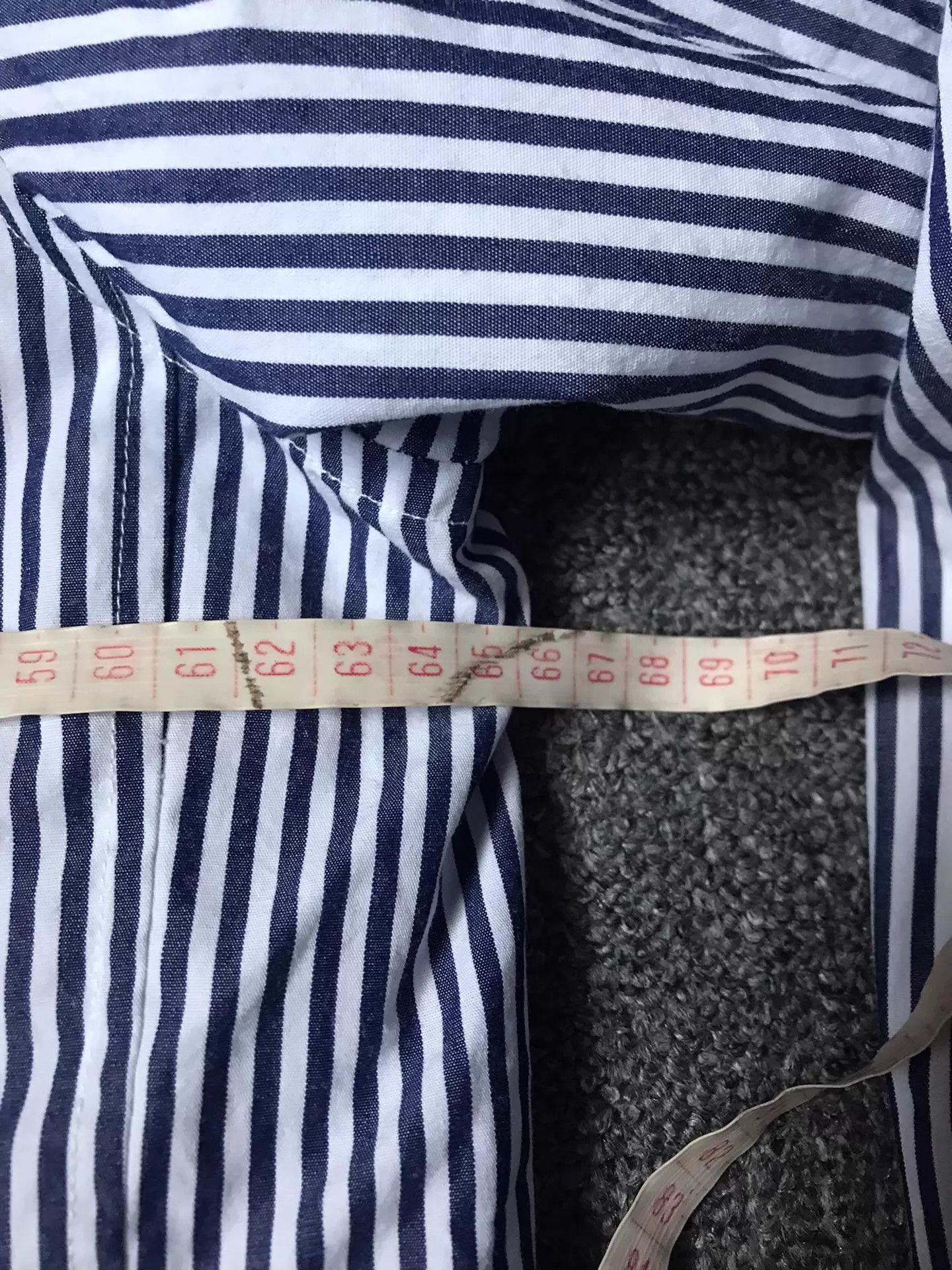 Nanamica Nanamica Shirt-style Oversized Striped PrimaLoft Jacket XL Size US XL / EU 56 / 4 - 7 Thumbnail