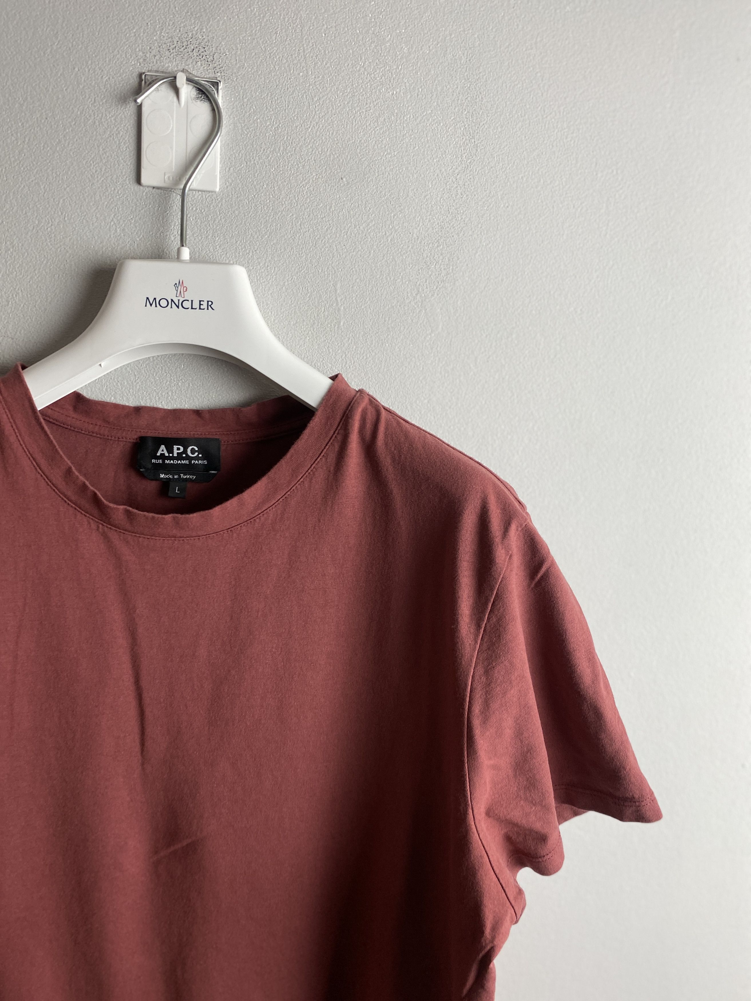 A.P.C. A.P.C. cotton casual t-shirt tee Size US L / EU 52-54 / 3 - 2 Thumbnail