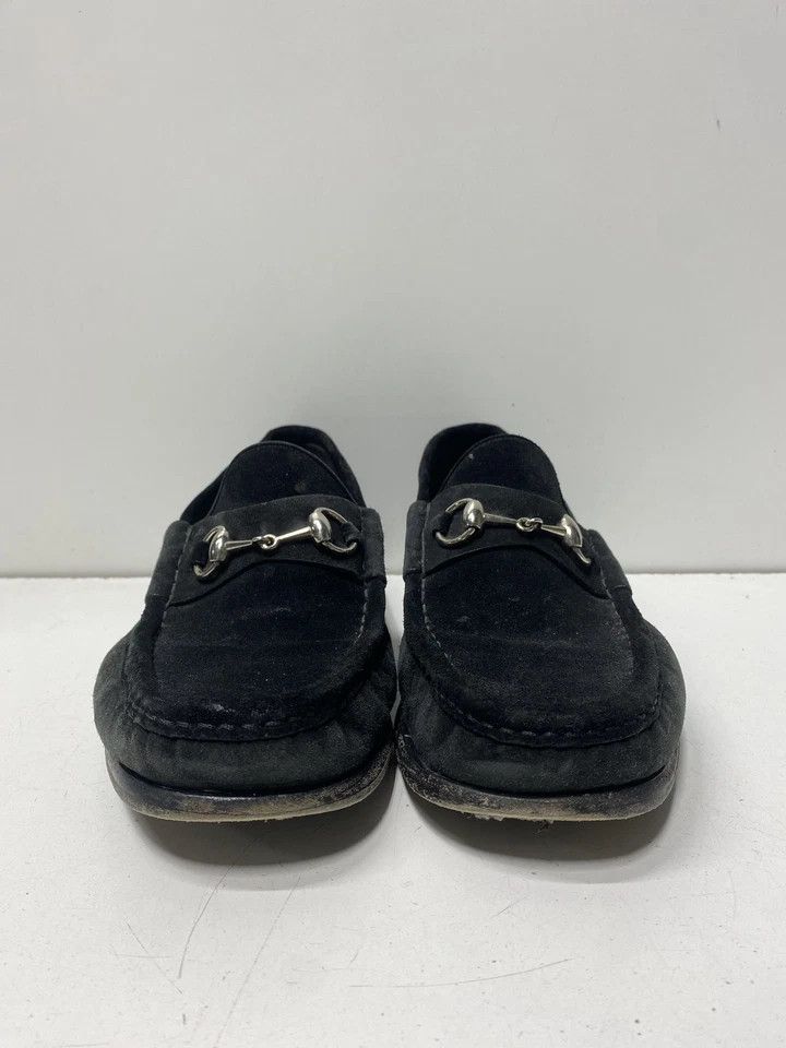 Gucci × Tom Ford × Vintage Gucci Horsebit Loafers Black Leather Size 9.5 Italy Slip On Size US 9.5 / EU 42-43 - 4 Thumbnail