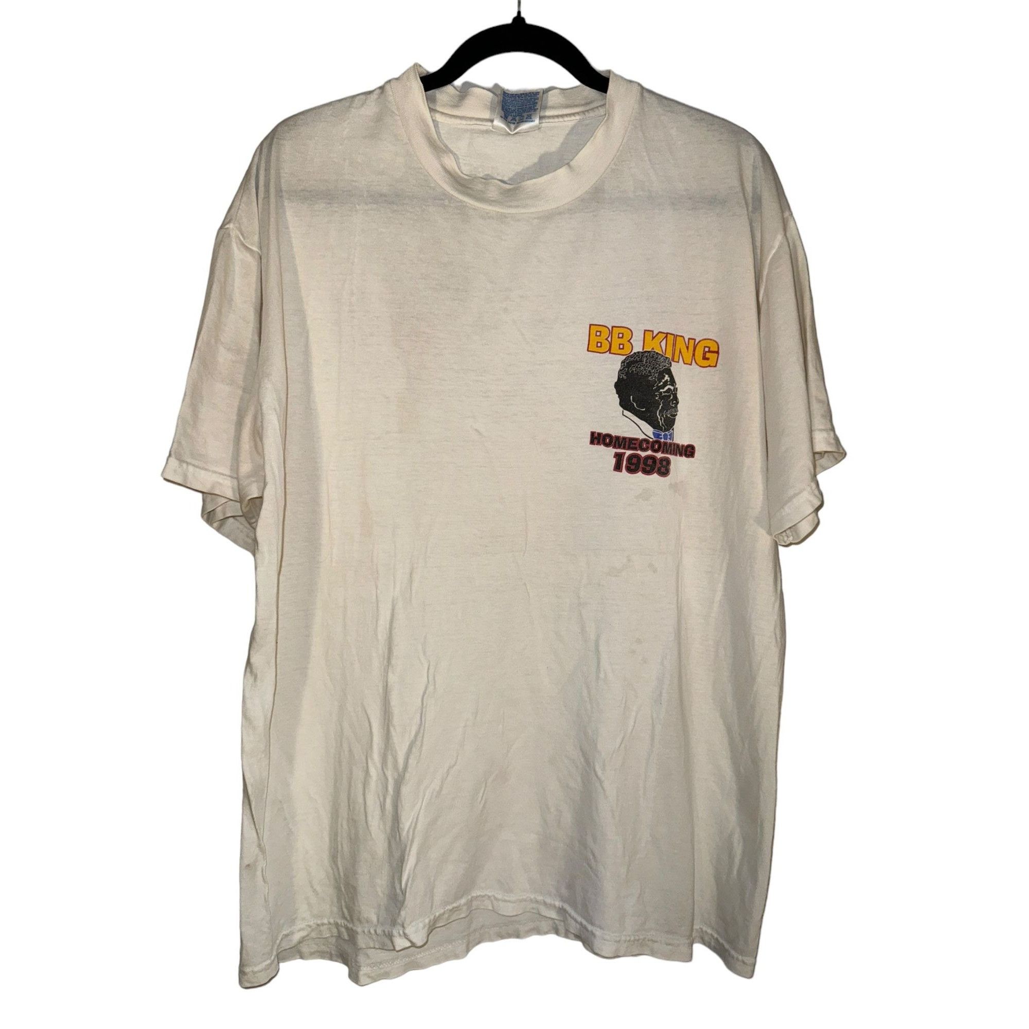 Vintage Vintage BB King Concert Shirt 1990s Blues B.B. King Size US L / EU 52-54 / 3 - 2 Thumbnail