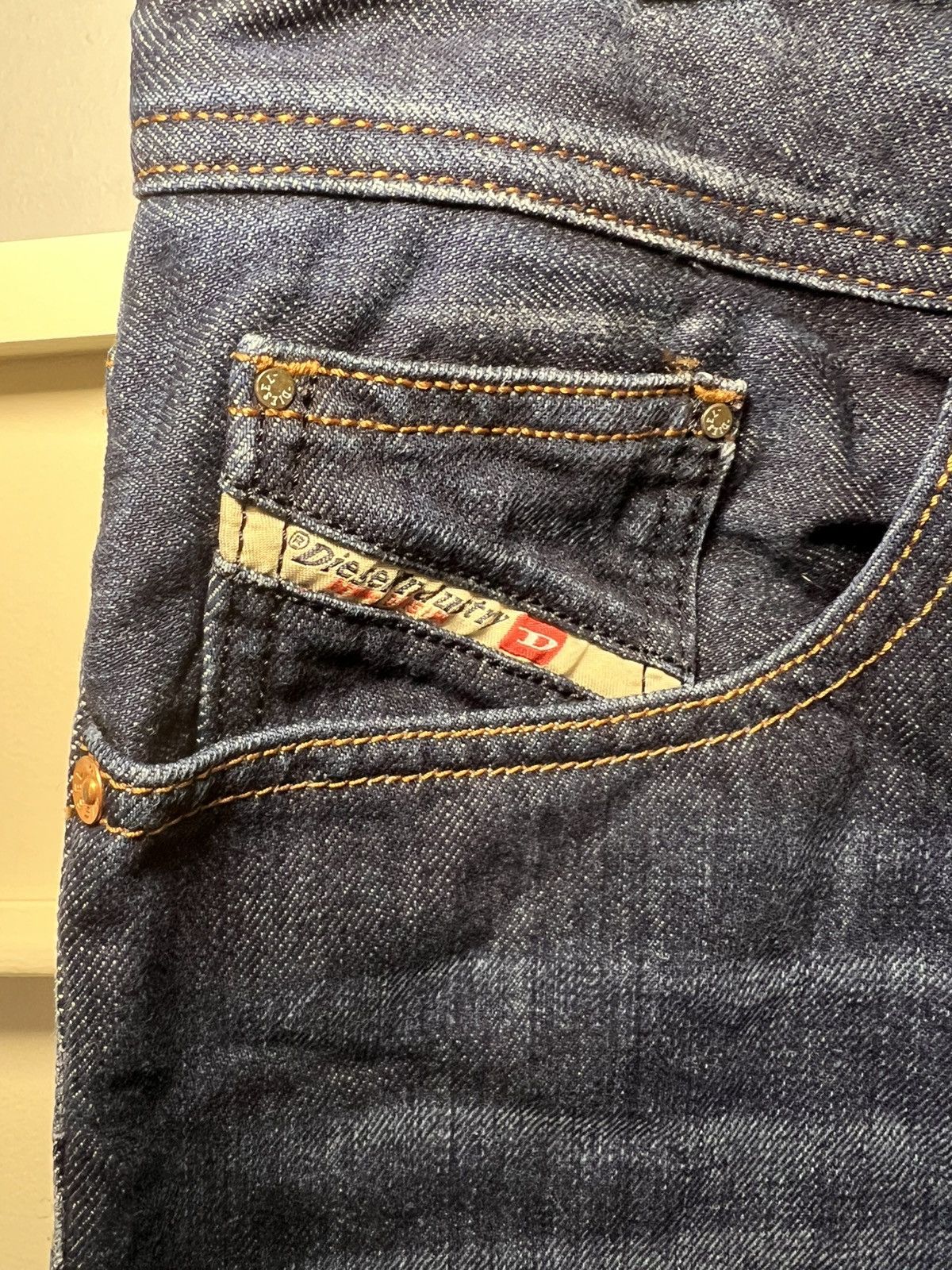 Diesel Vintage Diesel “Larkee” straight cut faded blue denim jeans Size US 36 / EU 52 - 5 Thumbnail