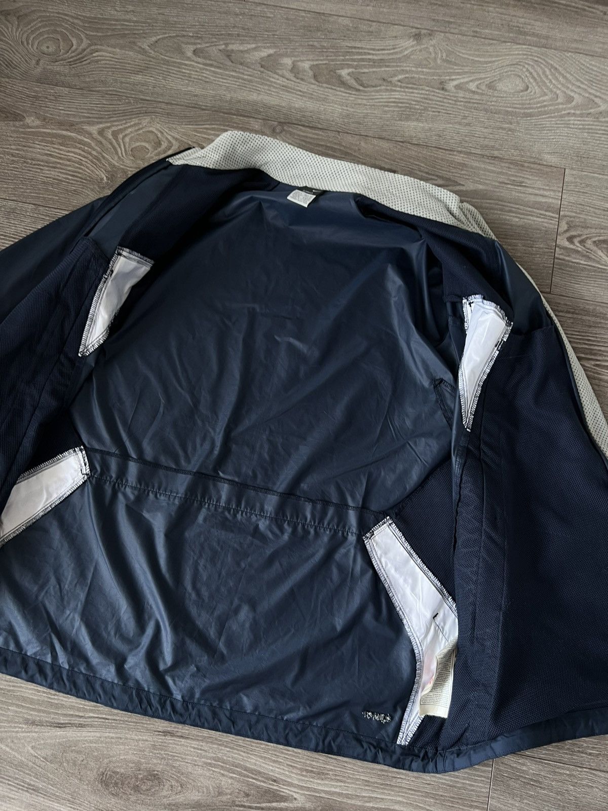 Nike Nike Vintage Climafit Y2k Avant Garde Double Zip Windbreaker Size US XL / EU 56 / 4 - 16 Thumbnail