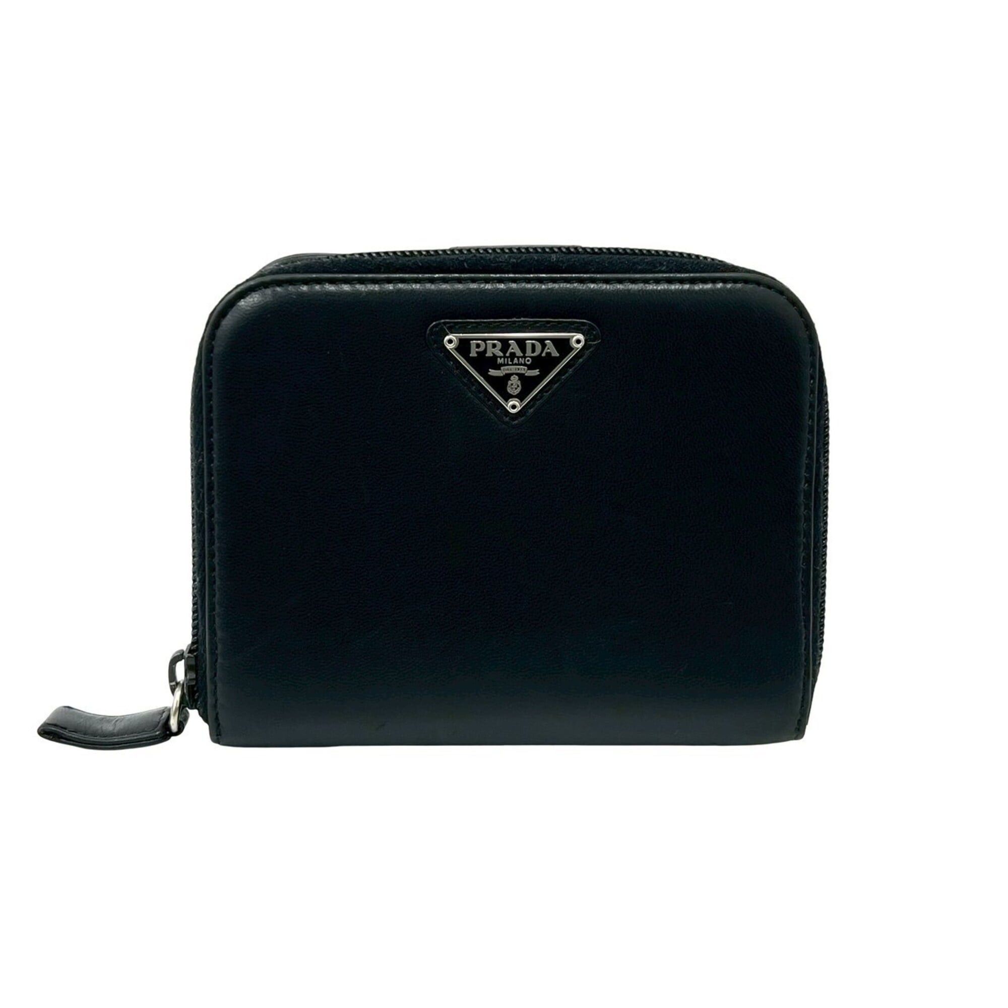 Prada PRADA Triangle Logo Hardware Tessuto Nylon Saffiano Leather