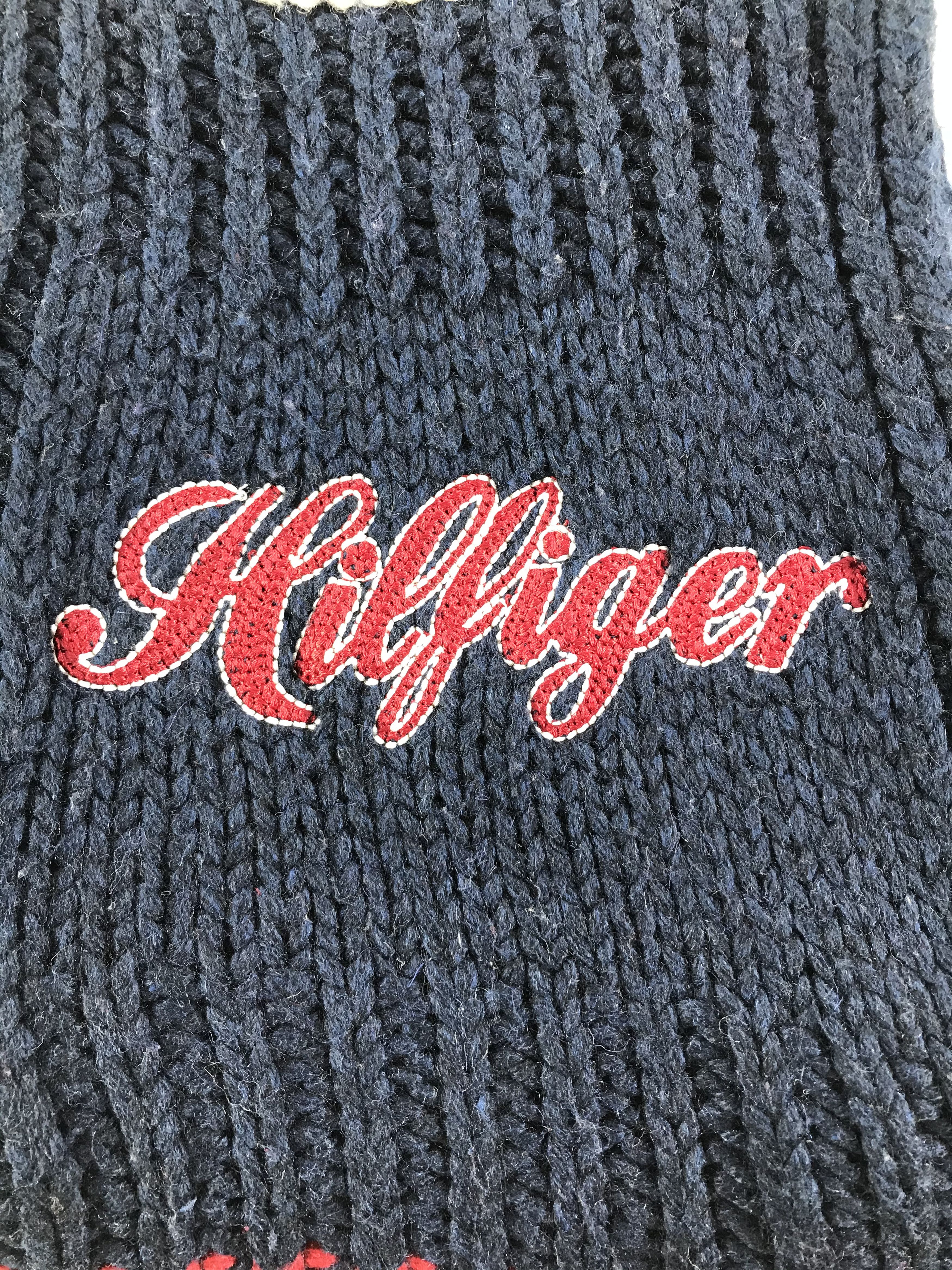 Tommy Hilfiger Vintage Tommy Hilfiger Scarf/Muffler/Neckwear MF1325 Size ONE SIZE - 4 Thumbnail