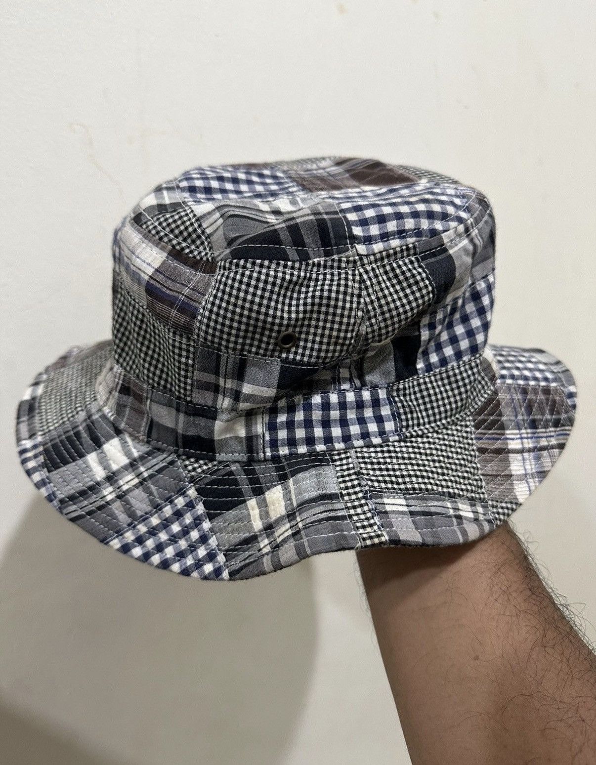 Japanese Brand VTG Patchwork Style Kapital Hat Size ONE SIZE - 1 Thumbnail