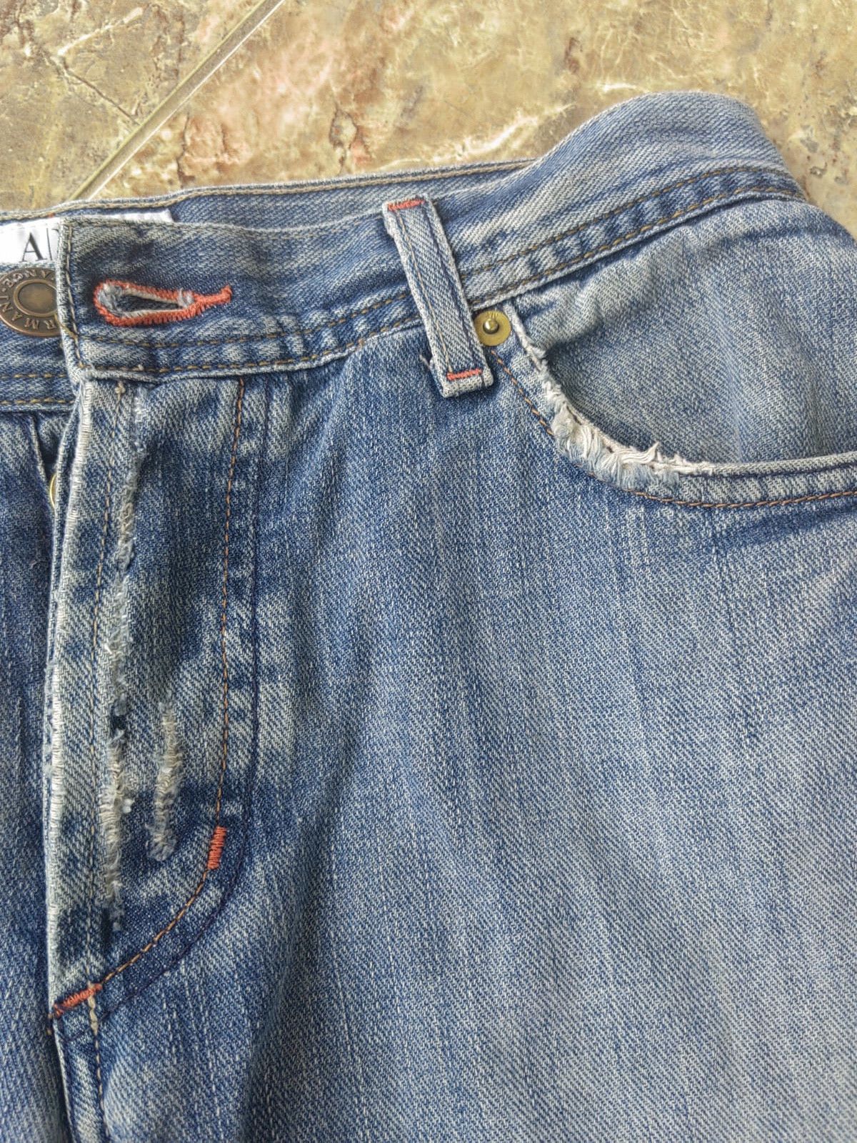 Armani Exchange Armani exchange trashed boot cut denim Size US 28 / EU 44 - 5 Thumbnail