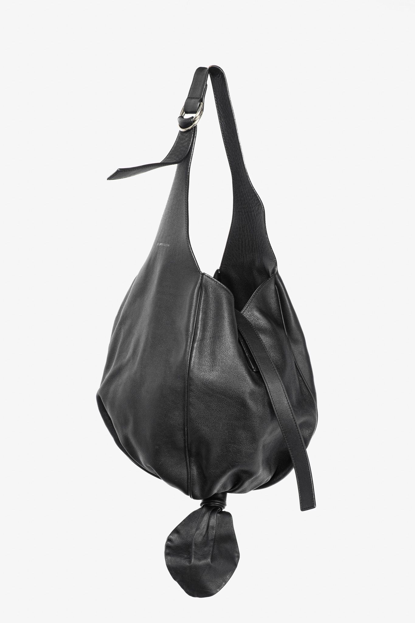 JW Anderson J.W. Anderson AW17 Black Leather Knot Hobo Size ONE SIZE - 1 Thumbnail
