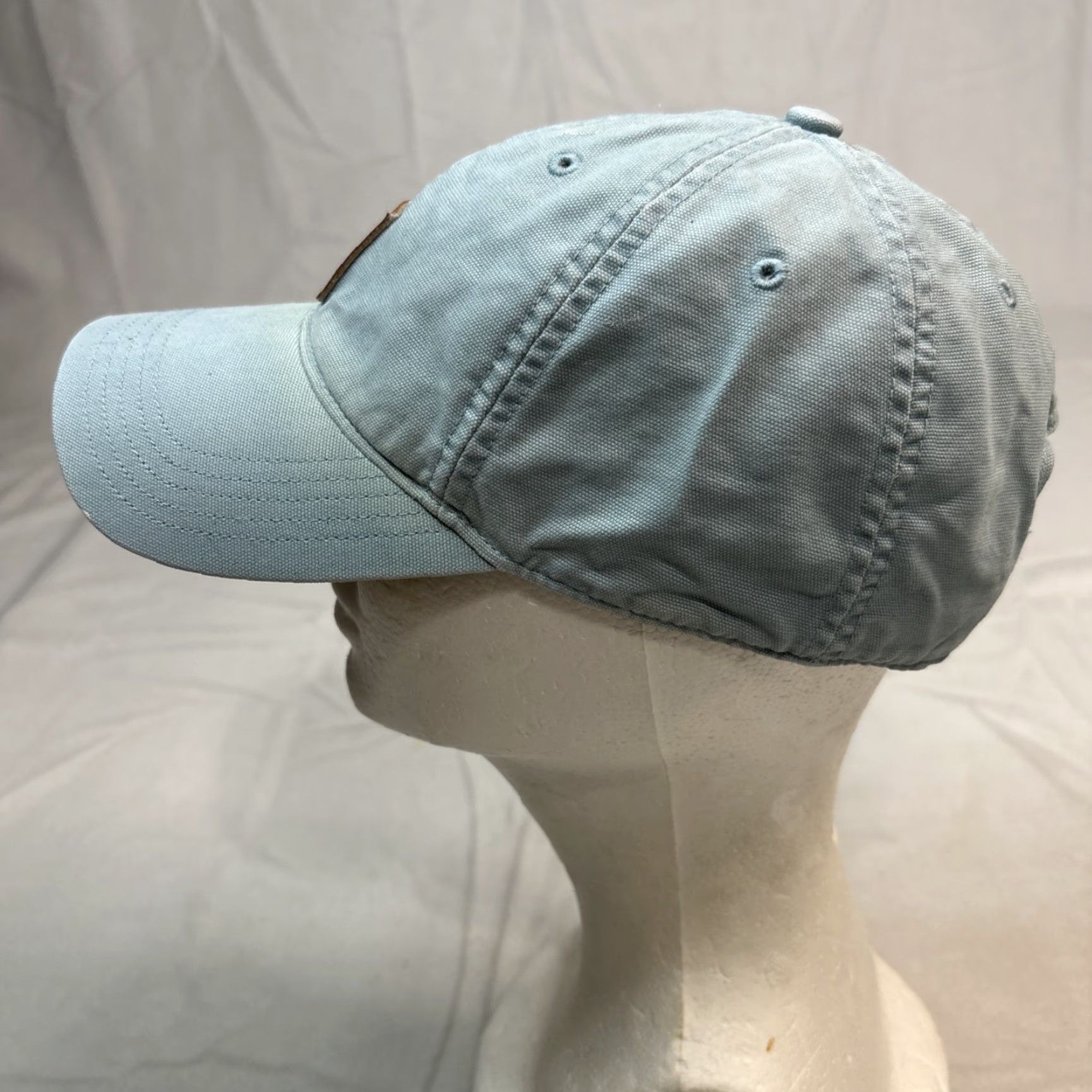 Carhartt Carhartt Mens Cotton Canvas Hat Odessa Adjustable Soft Blue Cap Hat Size ONE SIZE - 7 Thumbnail