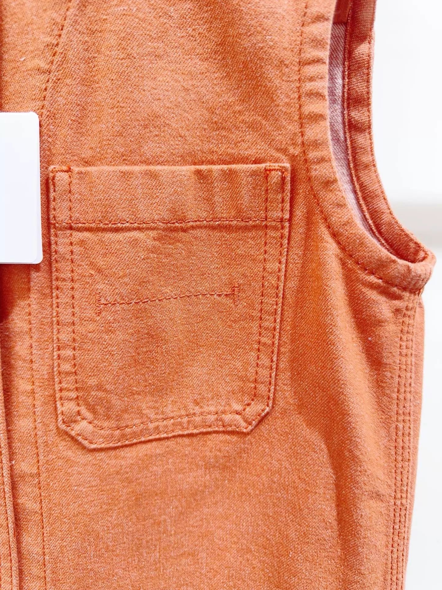 Hermes Hermes NWT Orange Dress 34 Size XS / US 0-2 / IT 36-38 - 2 Thumbnail