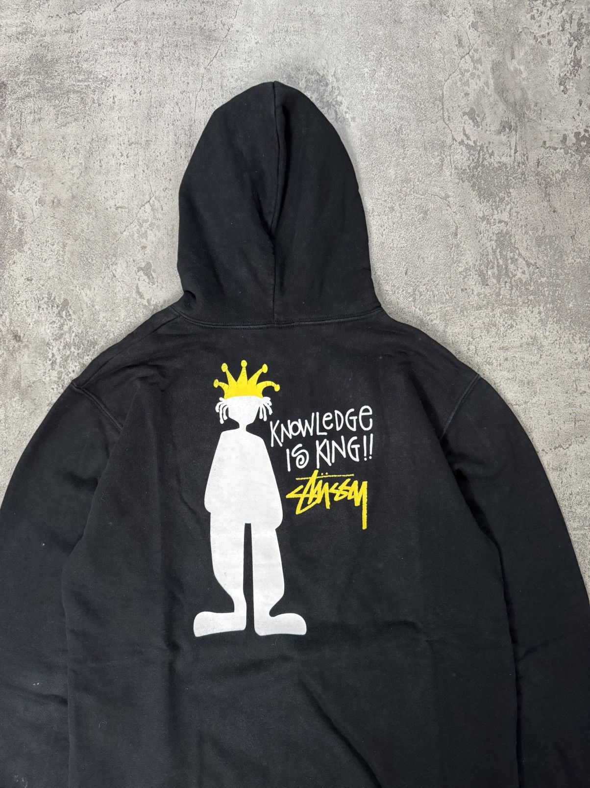 Stussy STUSSY KNOWLEDGE IS KING HOODIE Size US M / EU 48-50 / 2 - 2 Thumbnail