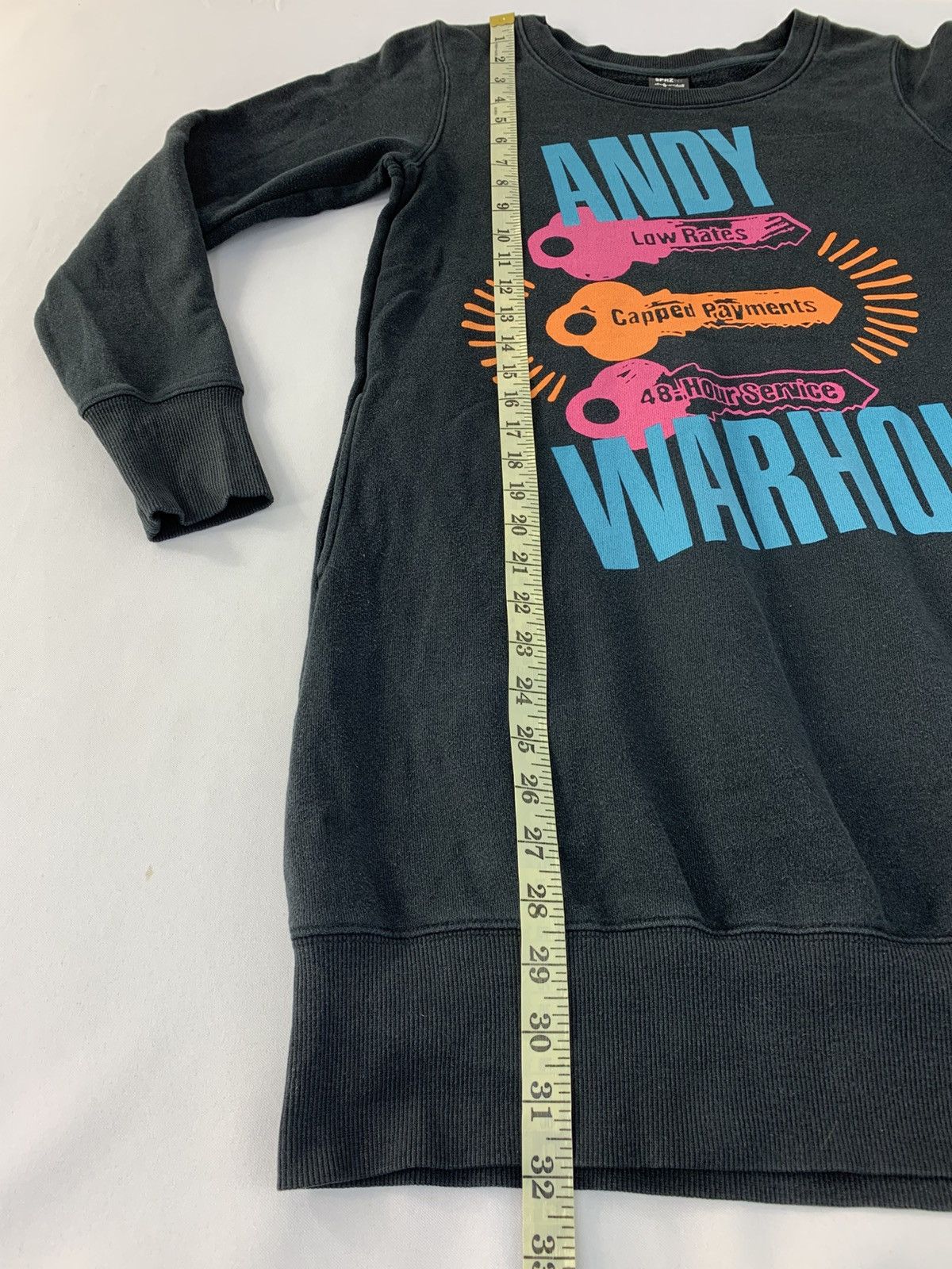 Andy Warhol Andy Warhol Crewneck Pullover Long Big Logo Pop Art Size S / US 4 / IT 40 - 8 Thumbnail