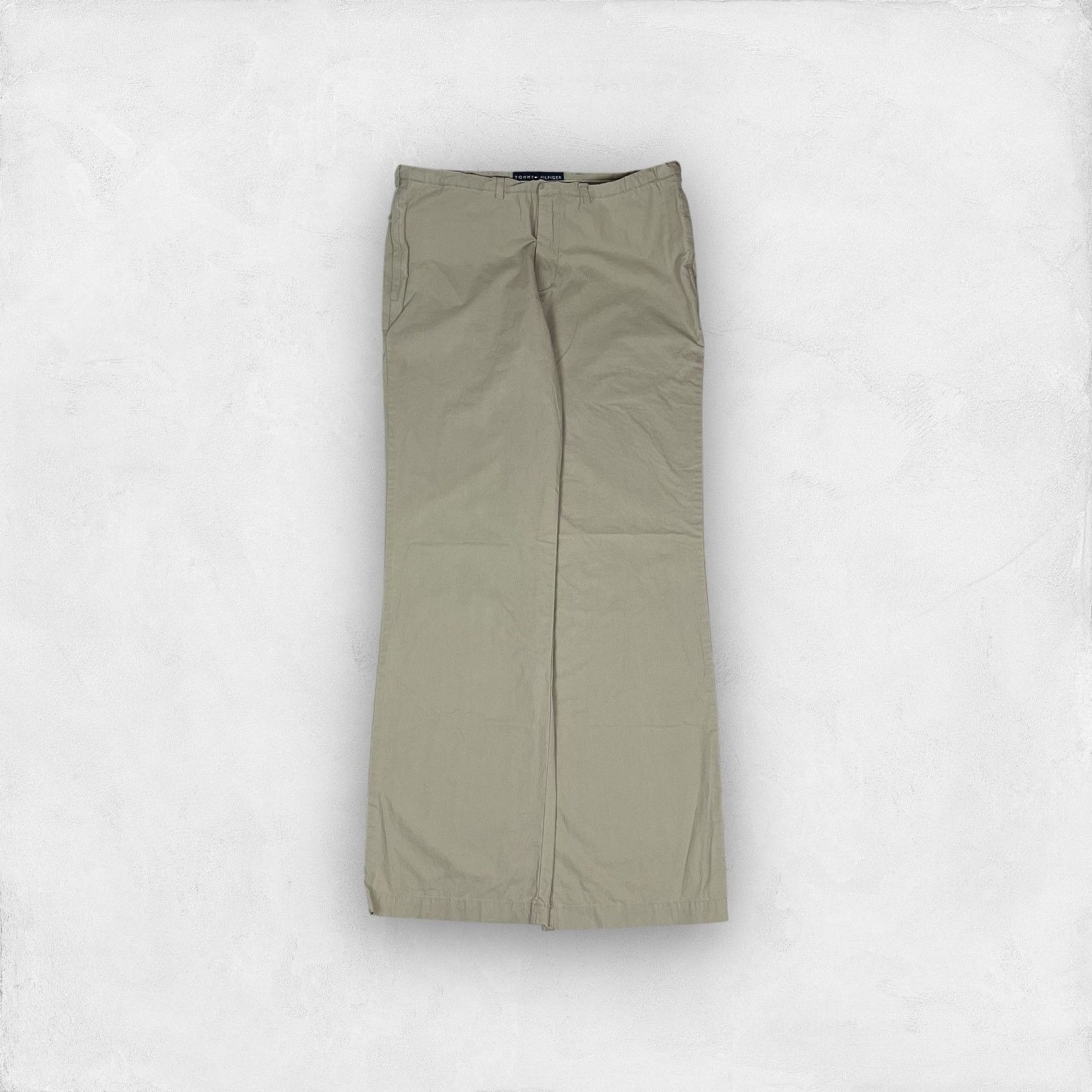 Tommy Hilfiger × Vintage Tommy Hilfiger Men's Beige Camping Outdoor Hiking Pant 32/34 Size US 32 / EU 48 - 1 Thumbnail