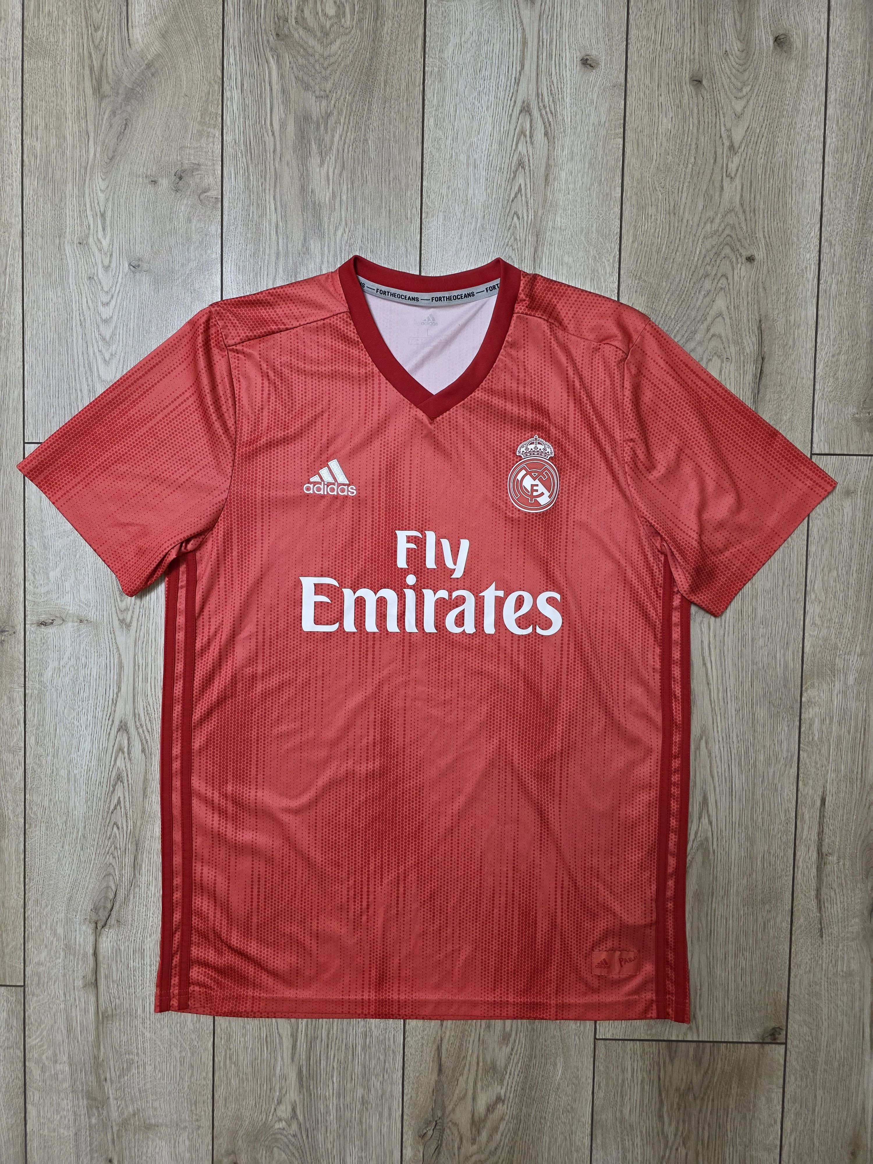 Adidas REAL MADRID 2020 2021 AWAY FOOTBALL SHIRT SOCCER JERSEY Size US L / EU 52-54 / 3 - 1 Thumbnail