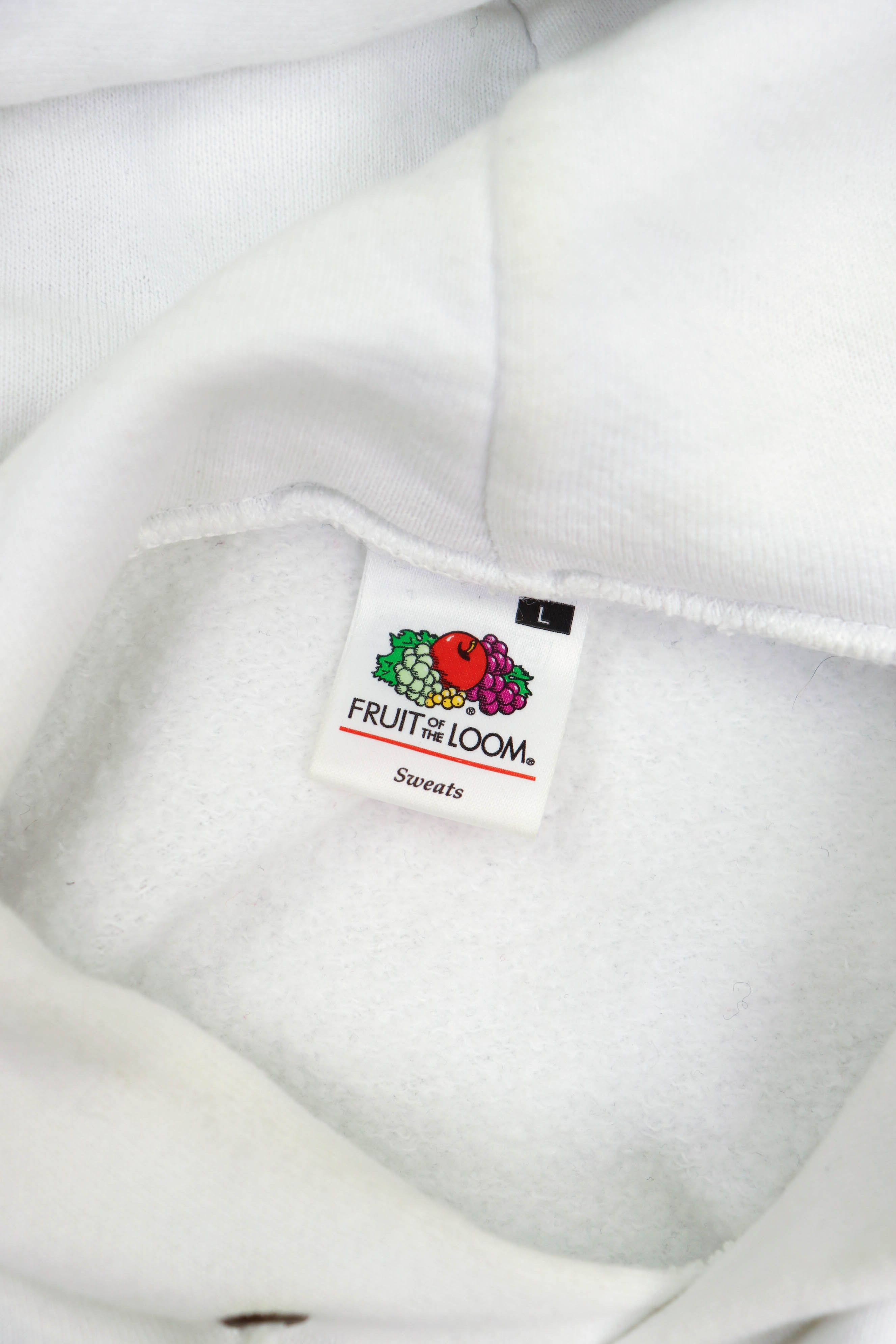 Band Tees Deep Purple ©2006 Vintage Y2K Graphic Rock Tour White Hoodie Size US L / EU 52-54 / 3 - 12 Thumbnail
