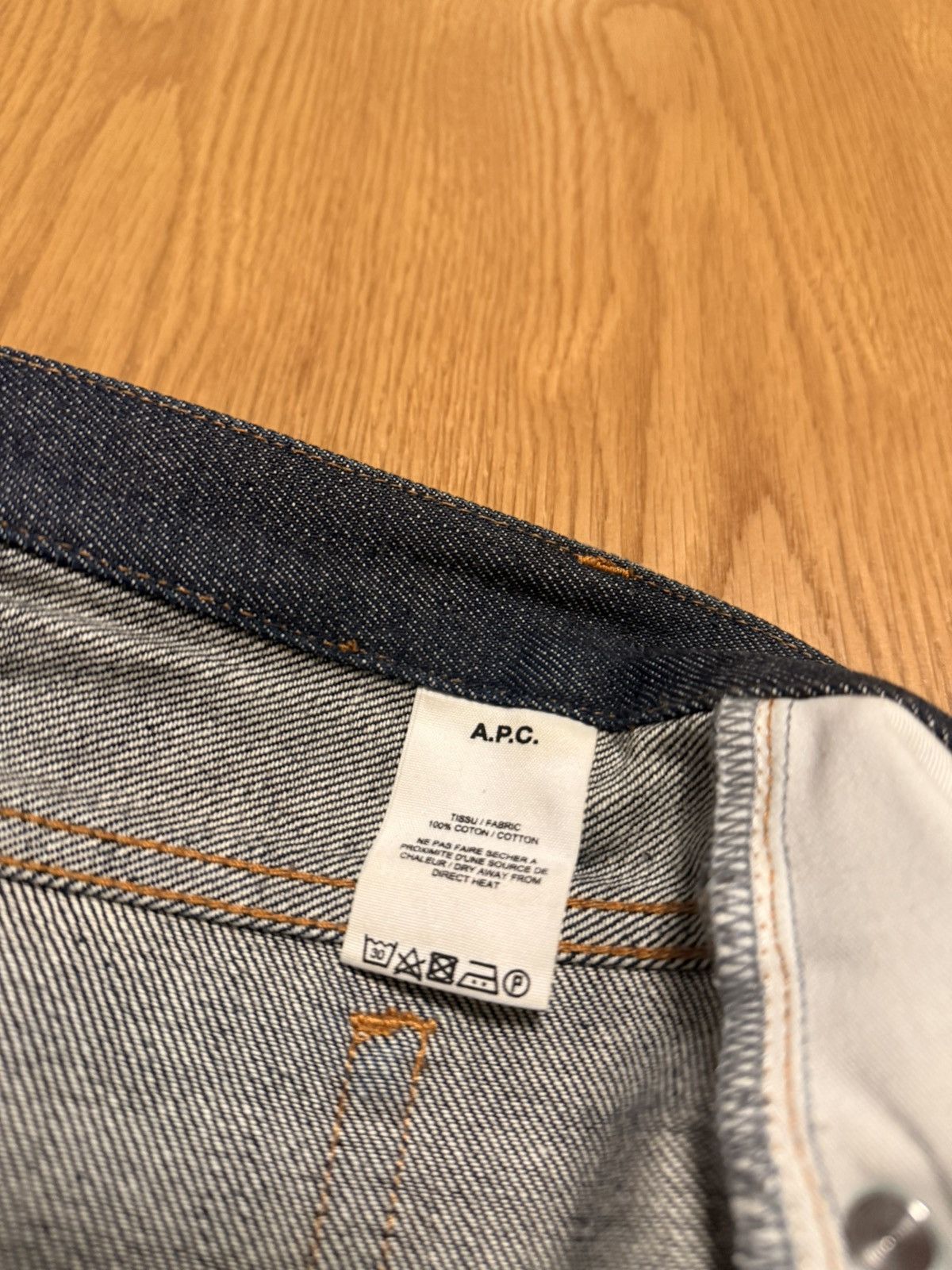 A.P.C. × Kid Cudi APC Kid Cudi “Dream On” Petit Standard Jeans Indigo Size 32 Size US 32 / EU 48 - 9 Thumbnail