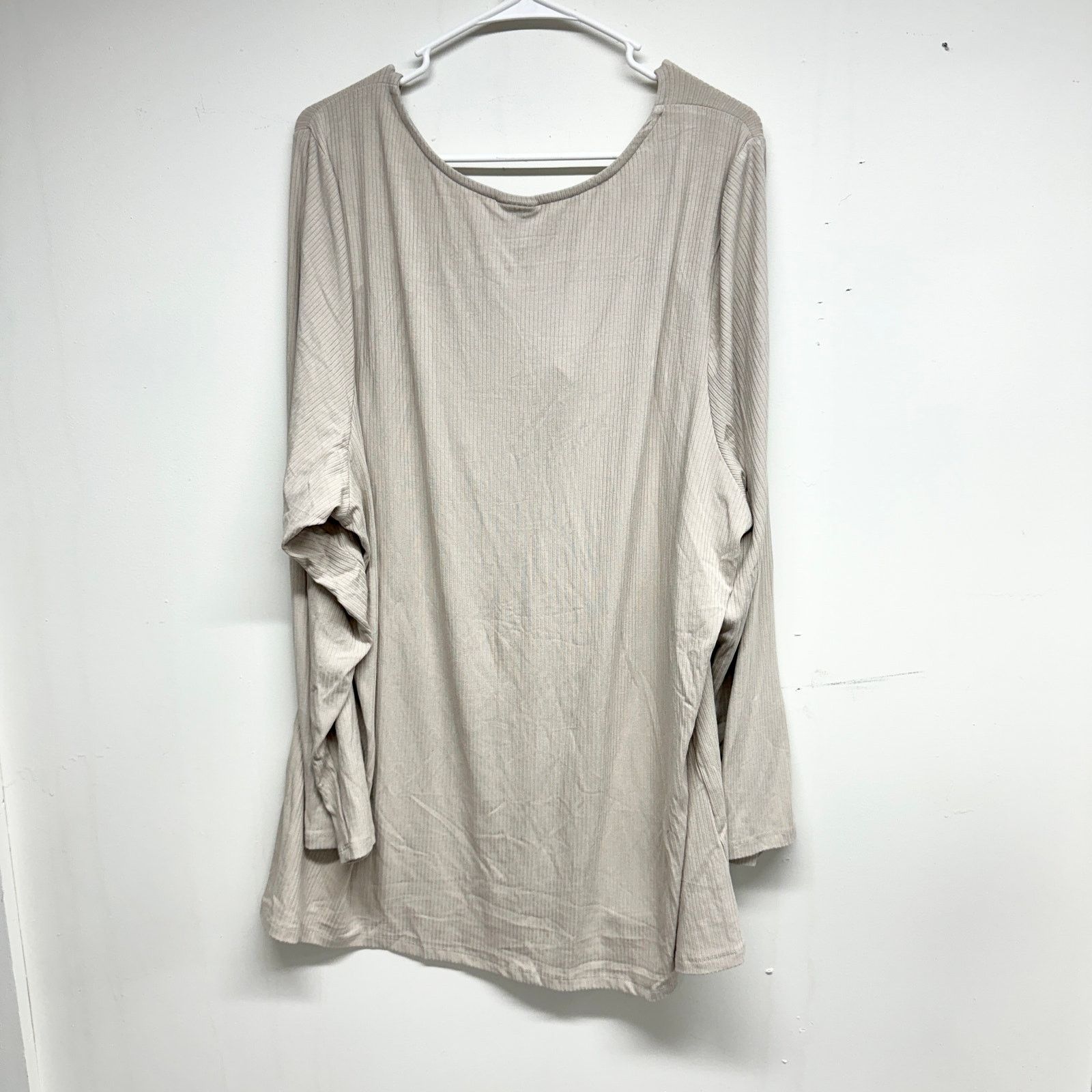 Other Torrid Everyday Rib Sweetheart Tie Front Keyhole Top Size 5X Size ONE SIZE - 3 Thumbnail