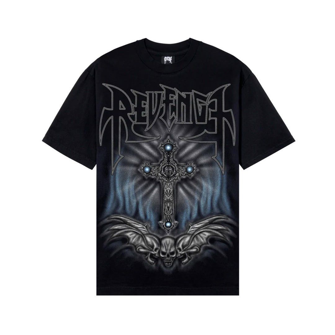Revenge Airbrush Metal Tee Black Size US S / EU 44-46 / 1 - 1 Preview