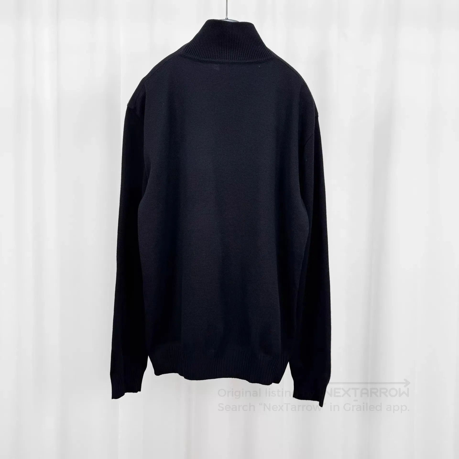 Burberry Black Turtleneck Sweater with Chest Pocket. Size US L / EU 52-54 / 3 - 2 Thumbnail