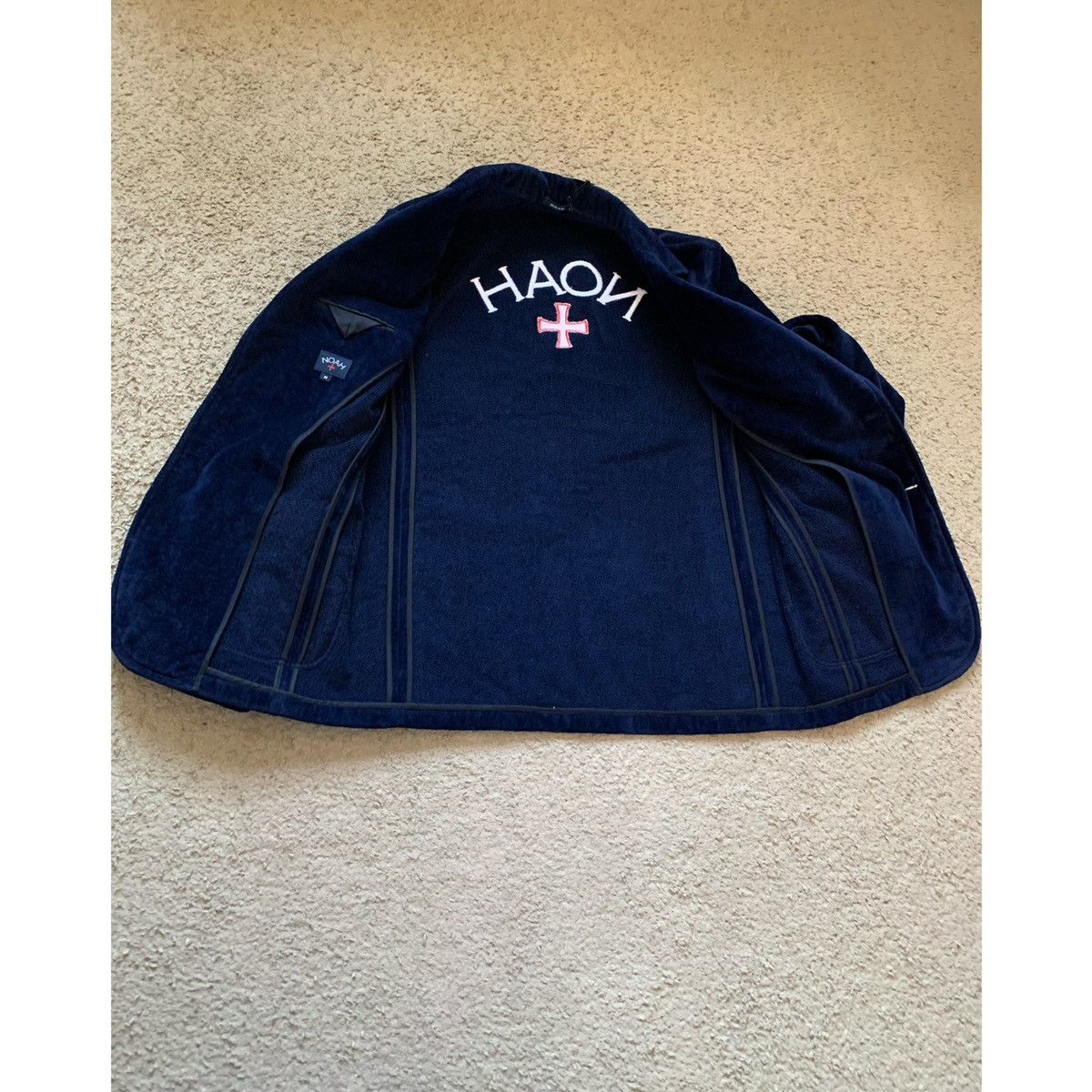 Noah NOAH➕LOGO TERRY BLAZER JACKET Size 38R - 13 Thumbnail