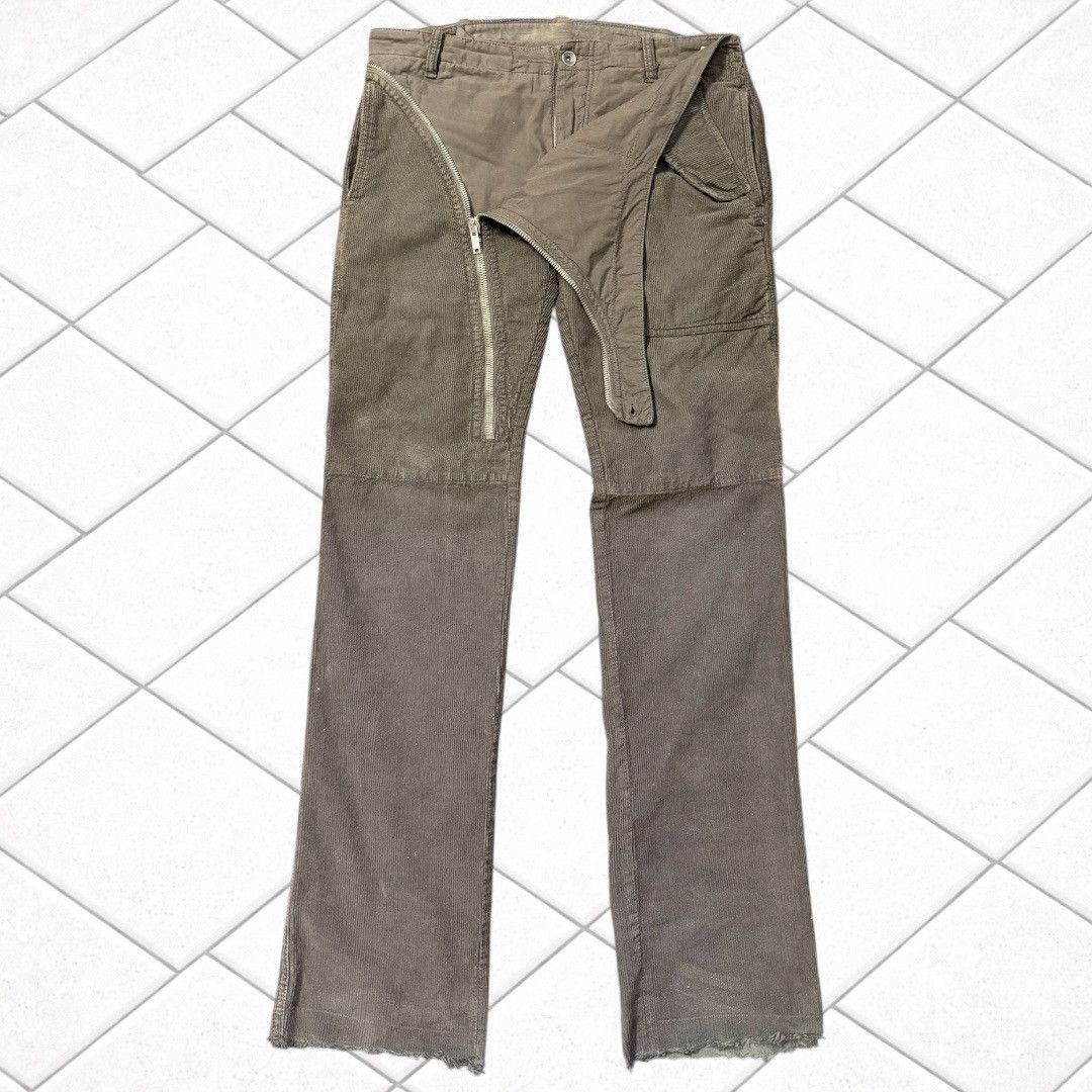 Rick Owens Rick Owens FW08 “Stag” Double Layer Aircut Pants Size US 31 - 2 Thumbnail