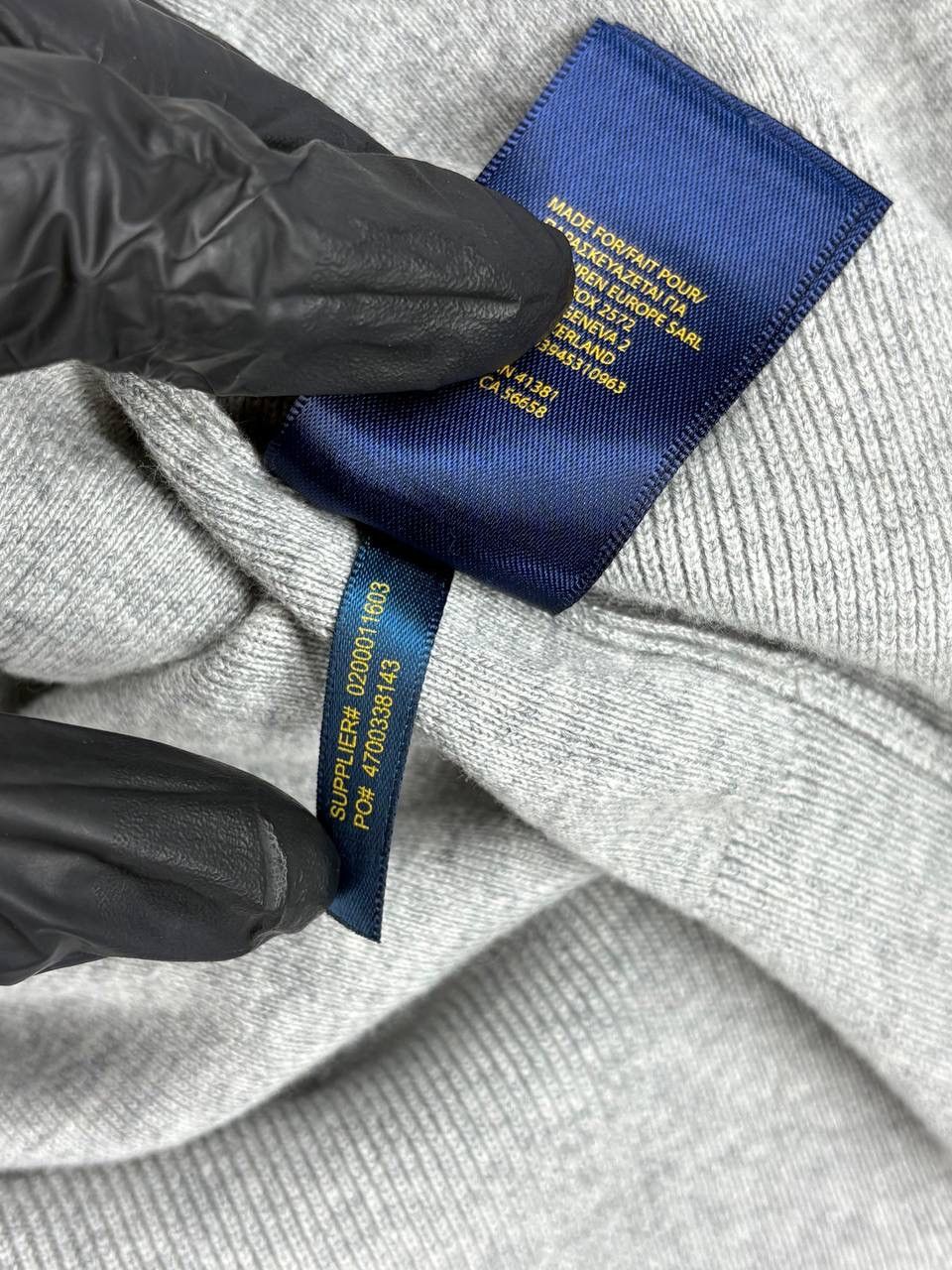 Polo Ralph Lauren Polo Ralph Lauren light knit grey sweater L Size US L / EU 52-54 / 3 - 6 Thumbnail