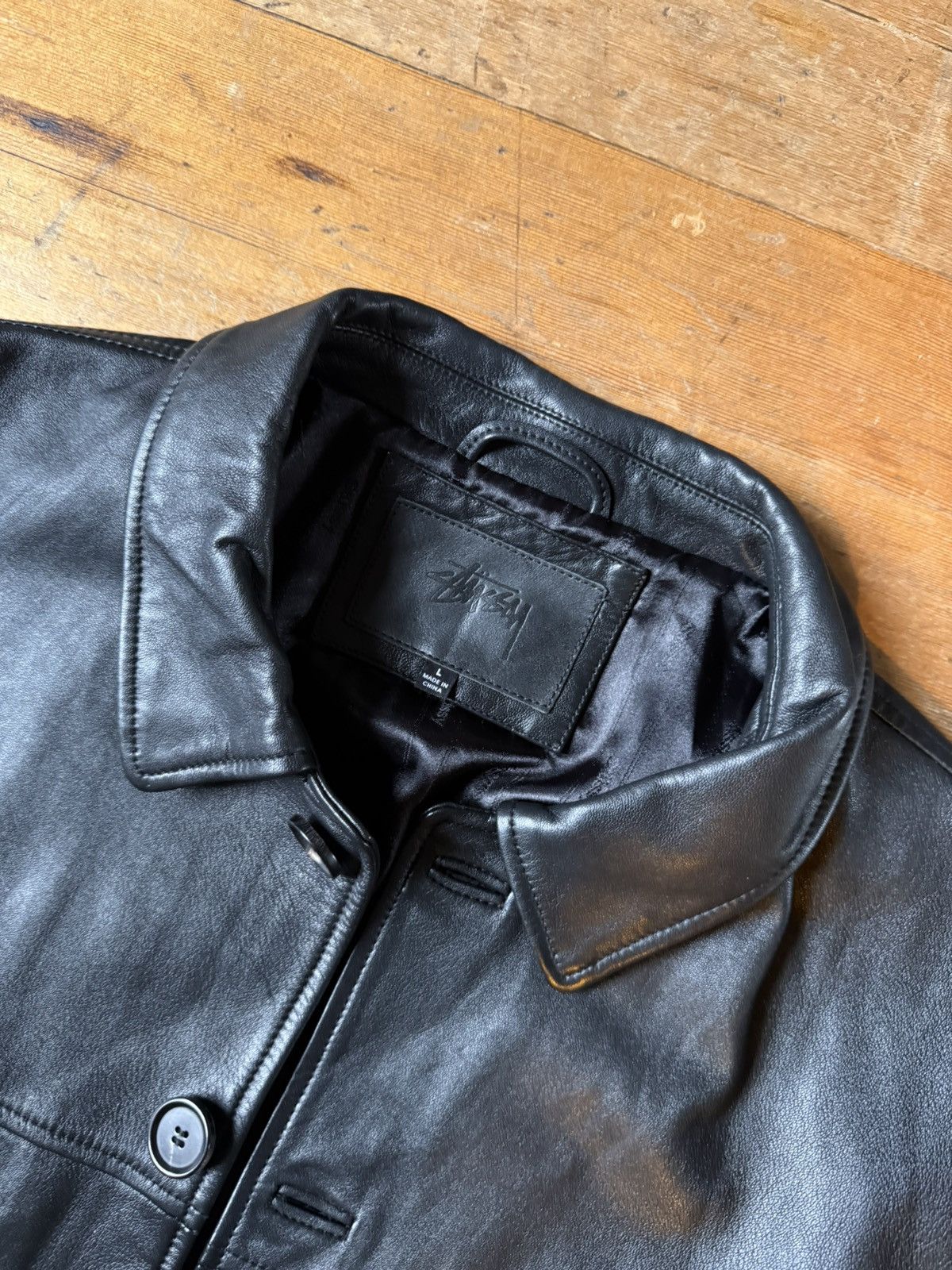 Stussy Stussy Leather Size US L / EU 52-54 / 3 - 6 Thumbnail
