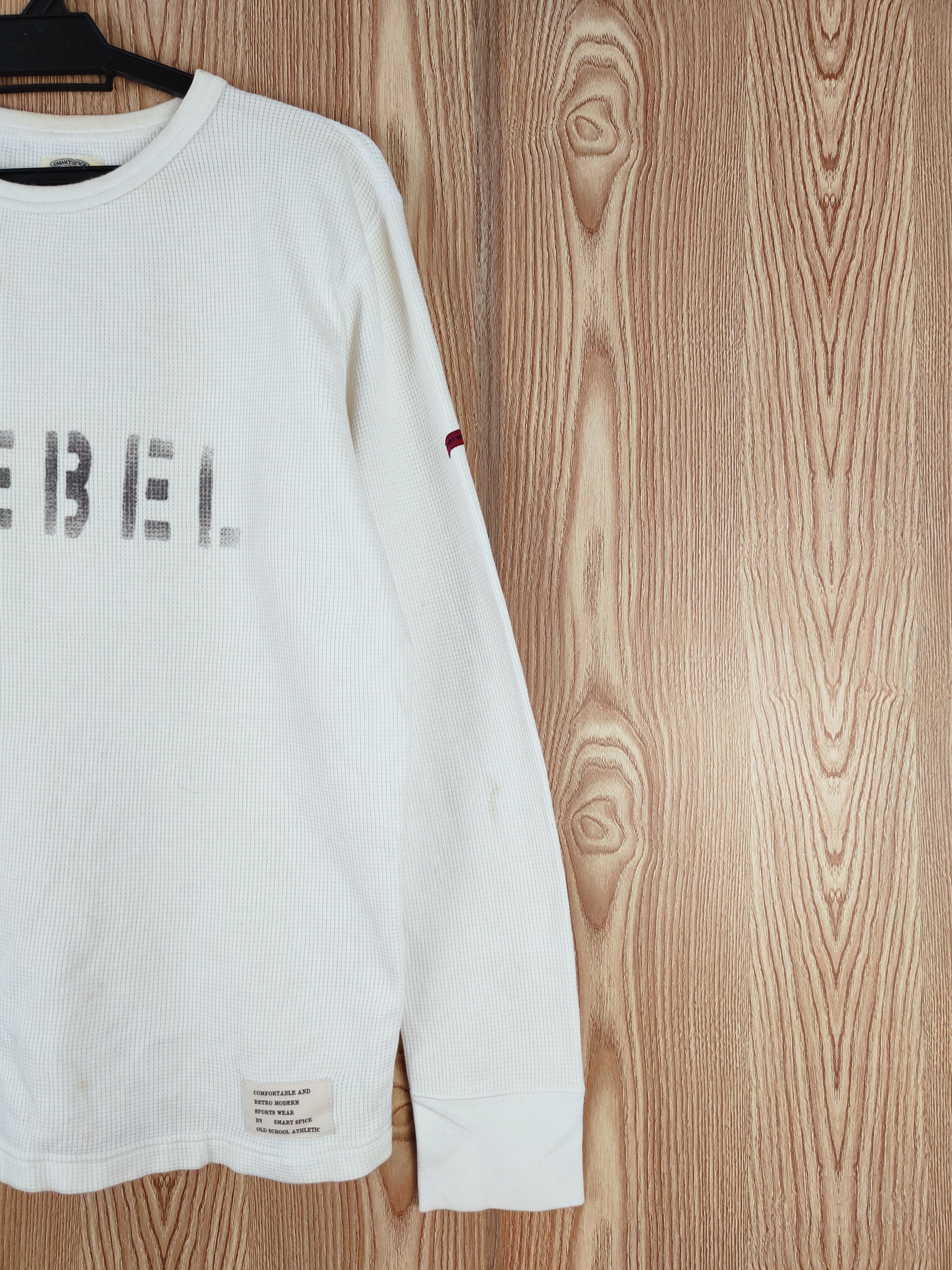 Japanese Brand Smart Spice REBEL Knitwear Long Sleeve sweatshirt #W140 Size US M / EU 48-50 / 2 - 6 Thumbnail