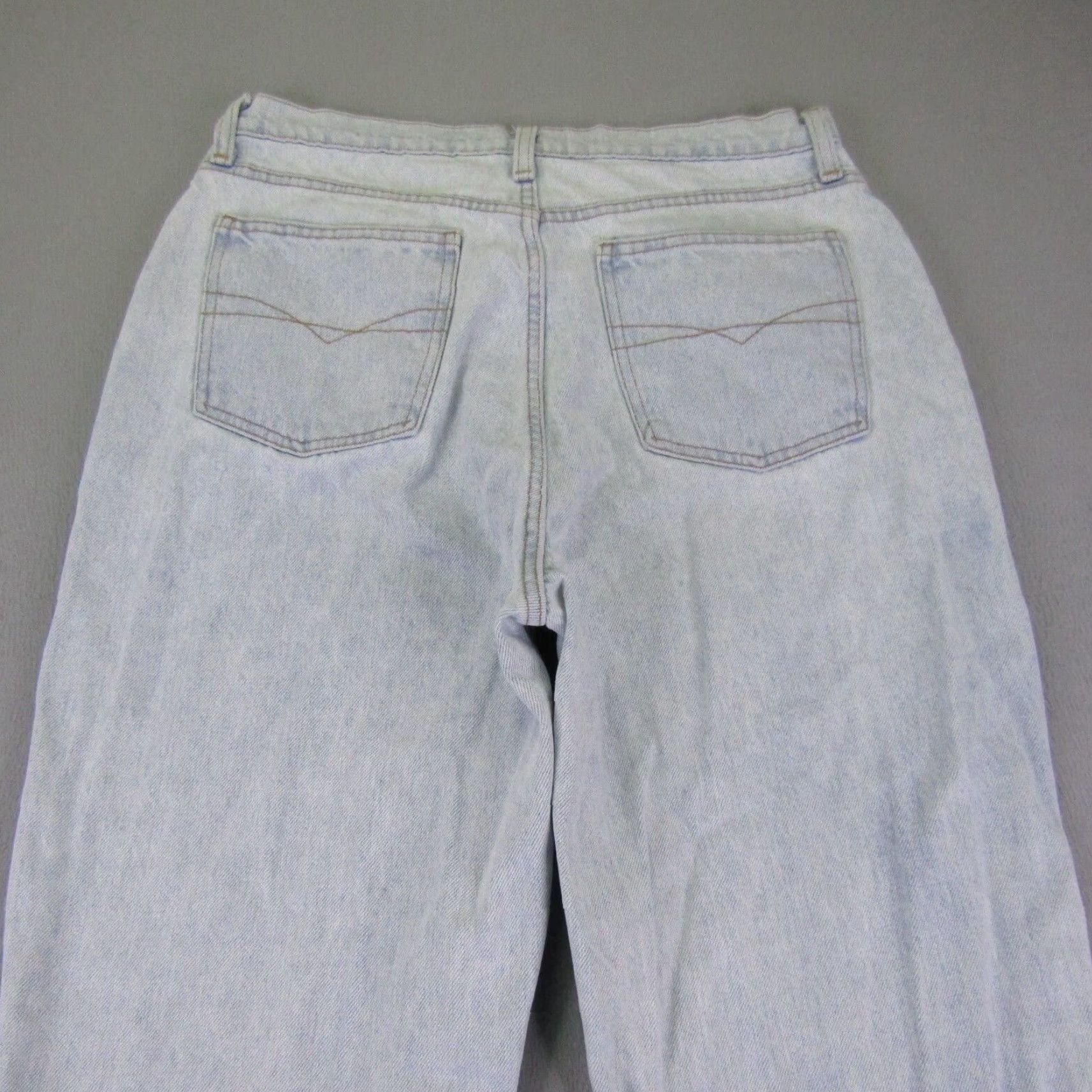 Anchor Blue VINTAGE Anchor Blue Jeans Women’s 14 Light Wash Denim Tapered Fit Grunge 90s Size 36" / US 14 / IT 50 - 5 Thumbnail