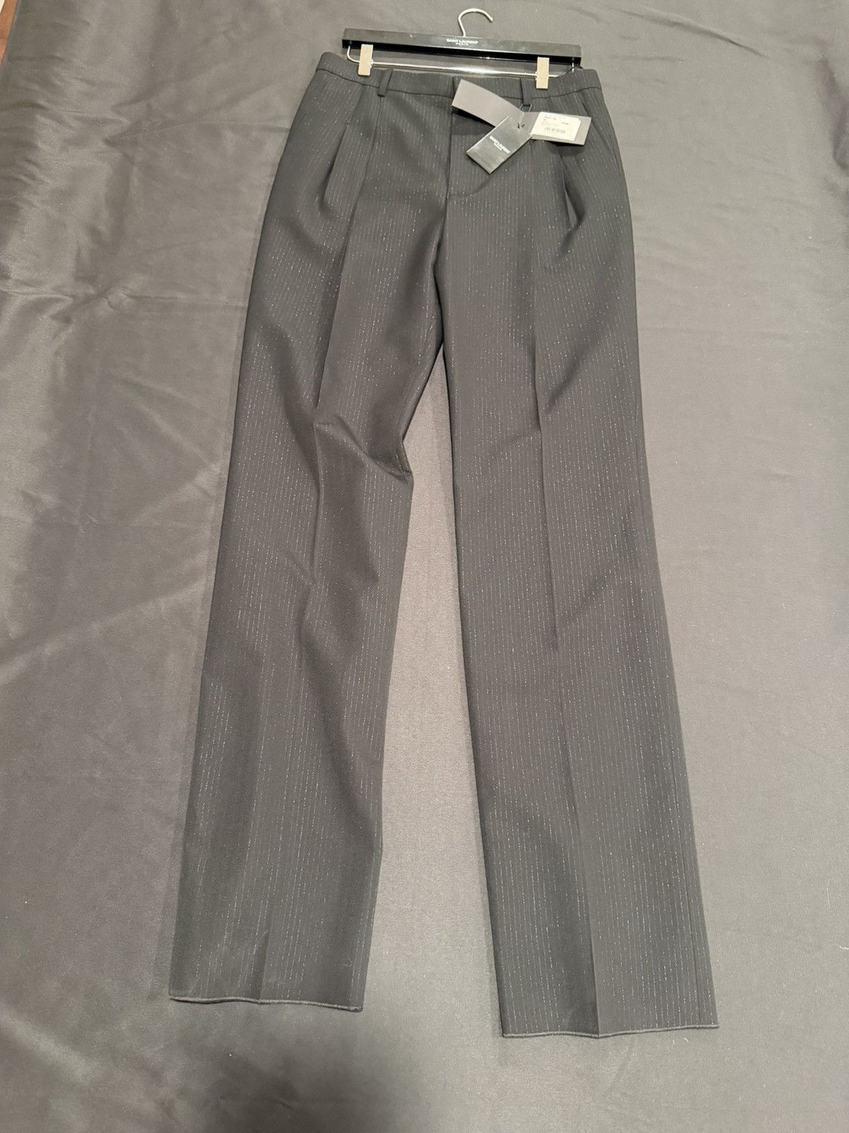 Saint Laurent Paris Saint laurent mens 2024 striped pants. 48/32. $1950 Size US 32 / EU 48 - 2 Thumbnail