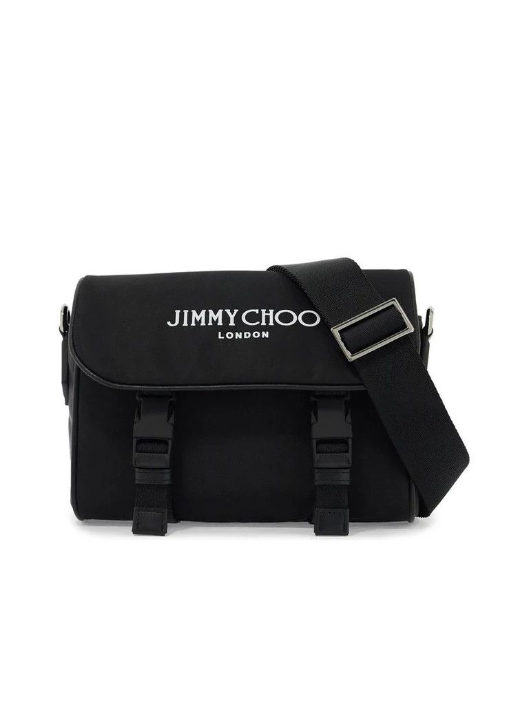 Jimmy Choo o1s22i1n1024 Size: OS / Nylon Crossbody Bag in Black Size ONE SIZE - 1 Thumbnail