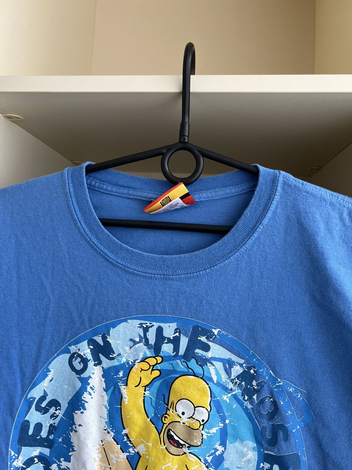 The Simpsons Vintage 00s The Simpsons Movie Tee T-Shirt Surf Homer Size US L / EU 52-54 / 3 - 7 Thumbnail