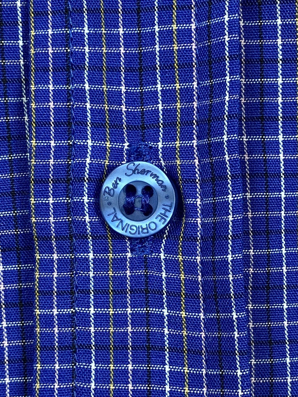Ben Sherman × Designer NEW Ben Sherman Checked Designer Button Up Shirt Size US M / EU 48-50 / 2 - 6 Thumbnail