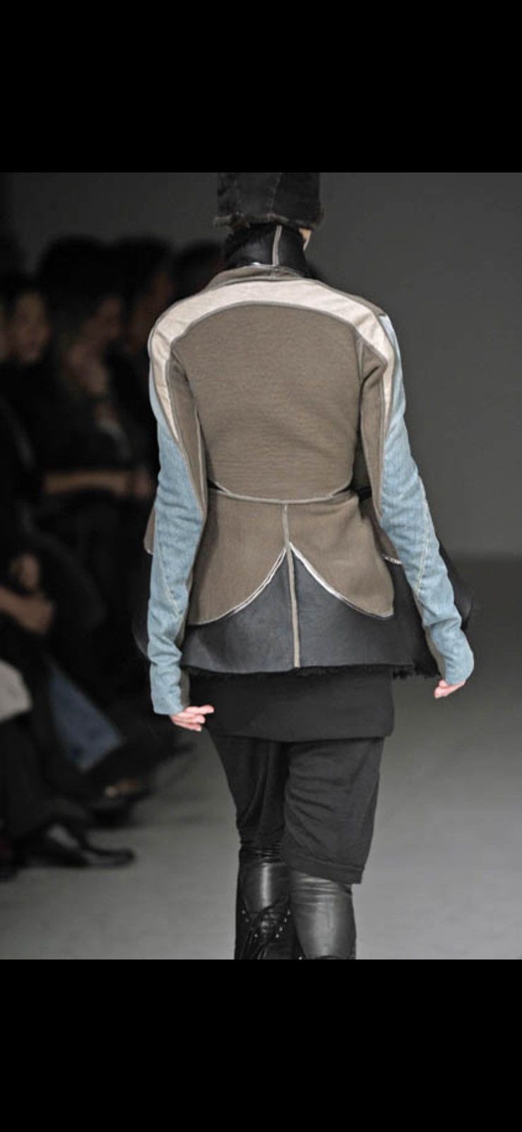 Rick Owens Drkshdw 08FW MUD DENIM TRUCKER JACKET Size US S / EU 44-46 / 1 - 7 Thumbnail