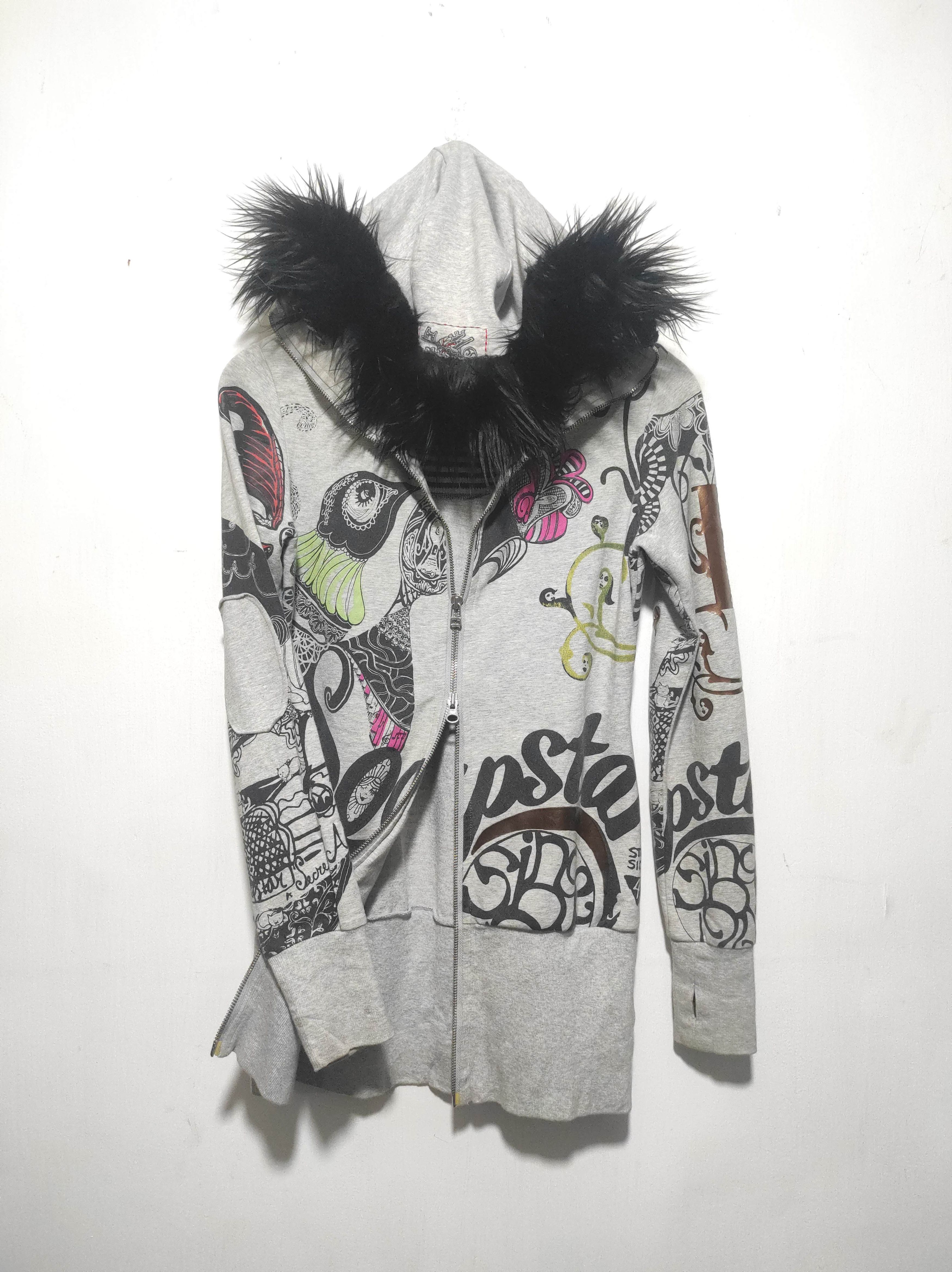 If Six Was Nine Oilily Zipper Fur Hoodie LGB style Size S / US 4 / IT 40 - 11 Thumbnail