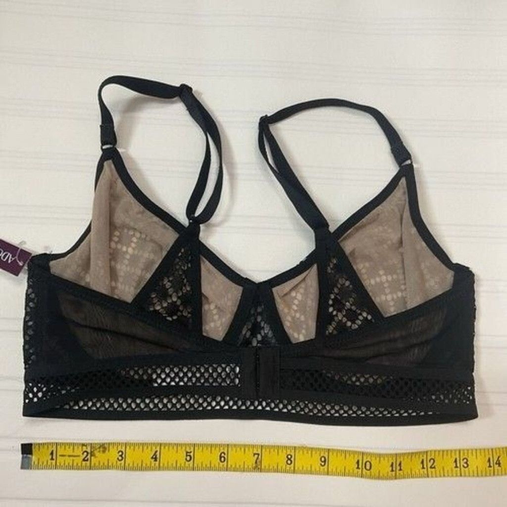 Other NWT Adore Me Underwire Back Closure Semi SheerBra Women 34DD Size ONE SIZE - 5 Thumbnail