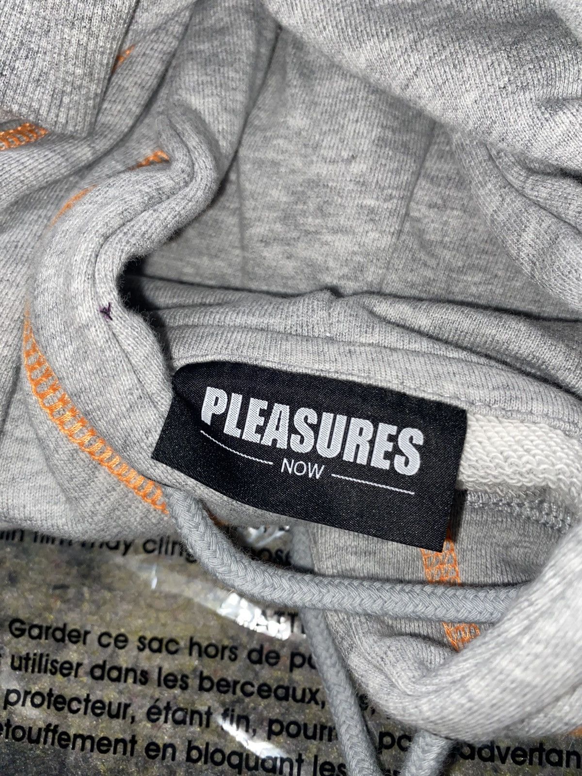 Pleasures Pleasures Grey Orange Outline Sweatpants Size US L / EU 52-54 / 3 - 5 Thumbnail