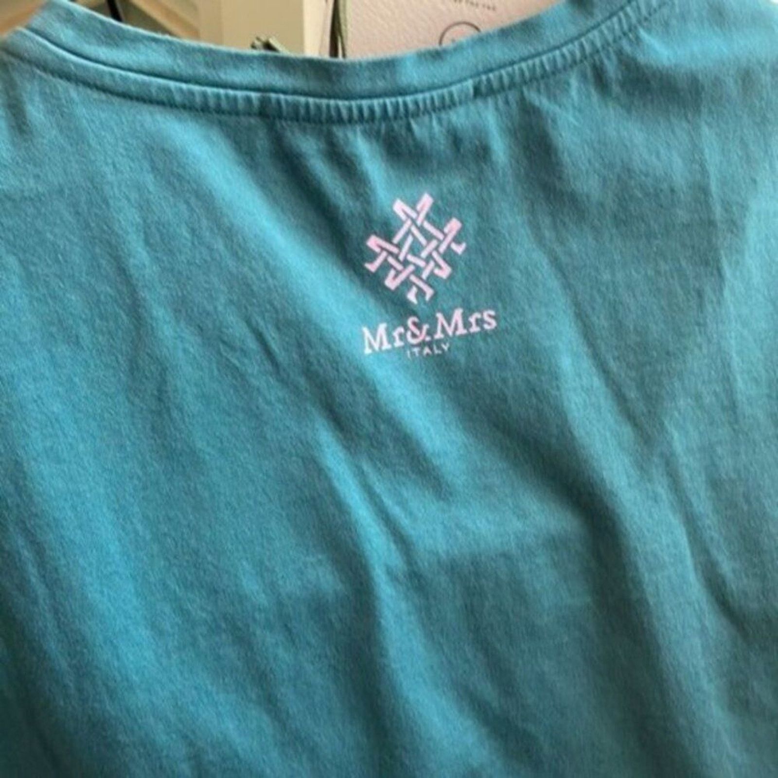 MR & MRS ITALY Mr & Mrs italy tee shirt teal M Size M / US 6-8 / IT 42-44 - 8 Thumbnail