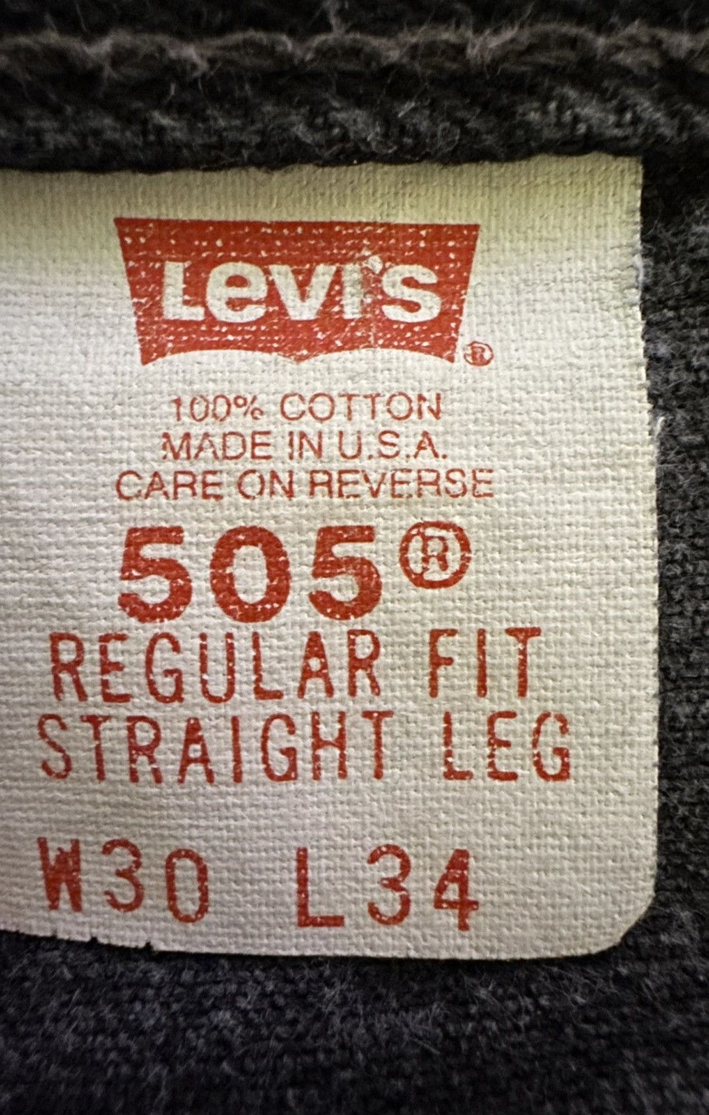 Levi's 90s Levi’s 505 30|34 Size US 30 / EU 46 - 4 Thumbnail
