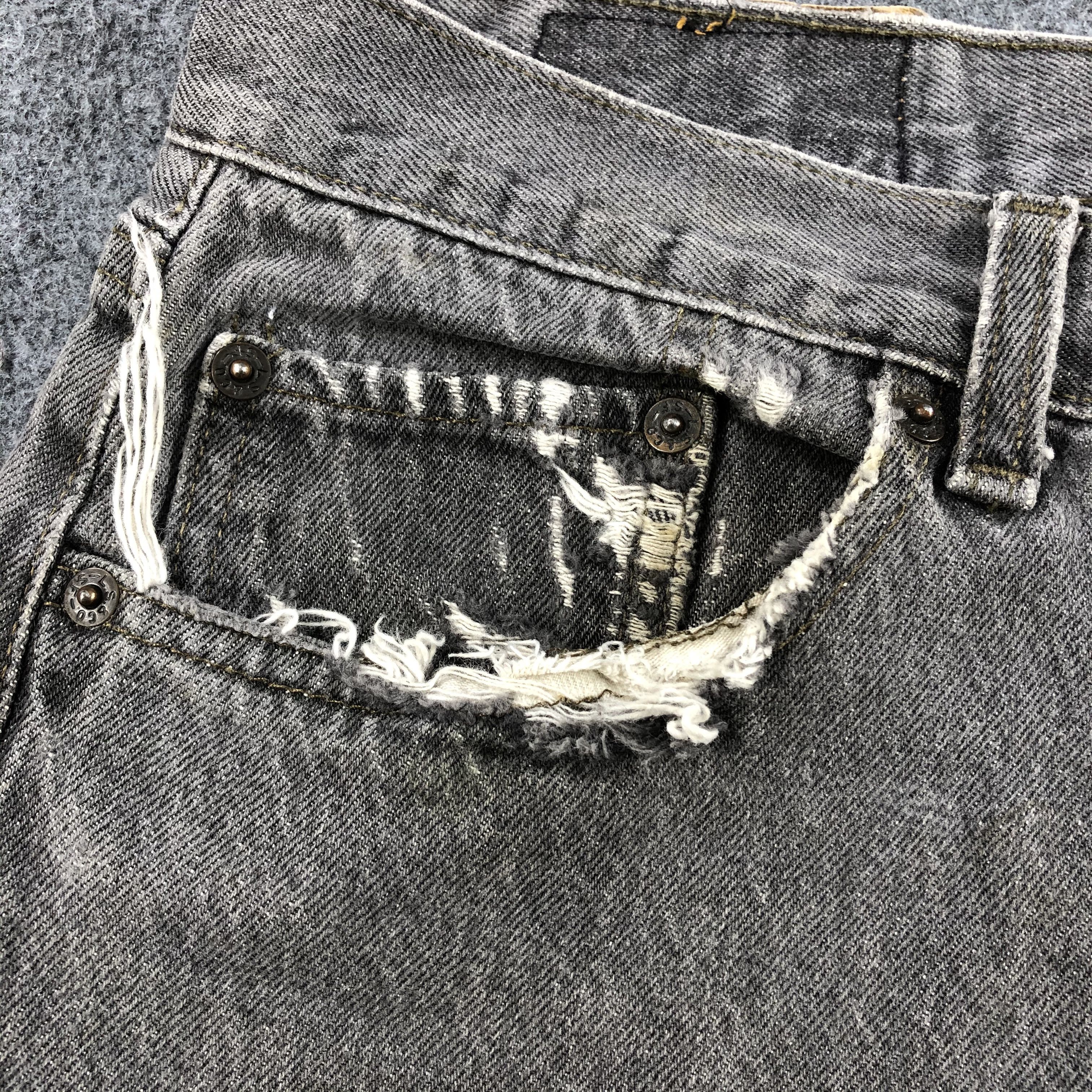 Levi's Vintage 90s Levis 501 Earth Tone Jeans-J1449 Size US 35 - 10 Thumbnail