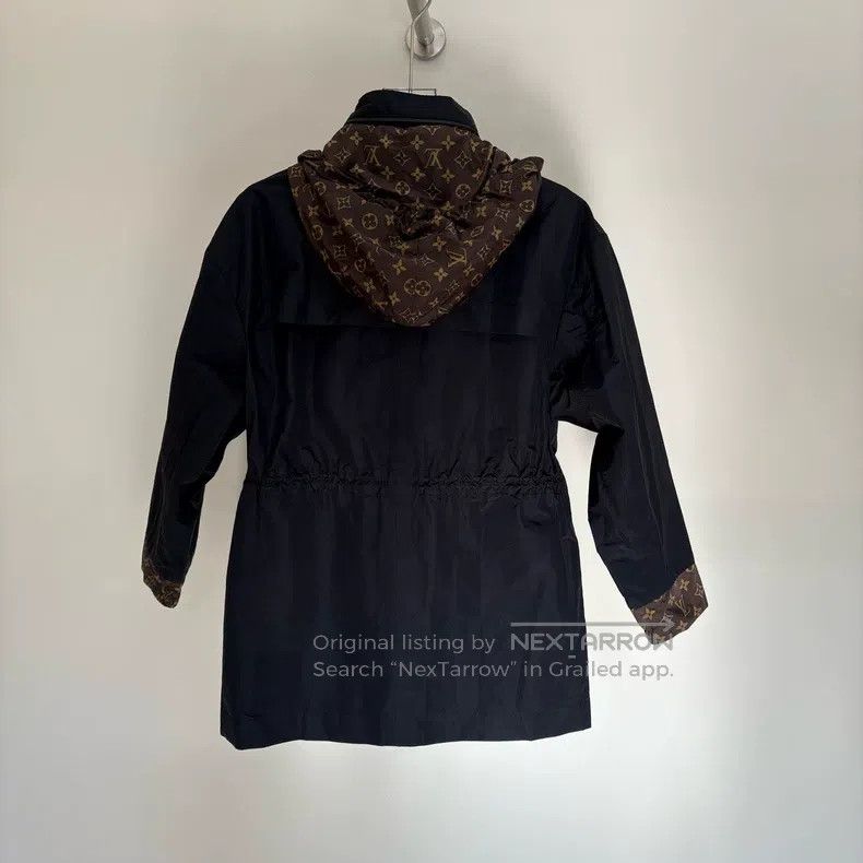 Louis Vuitton Louis Vuitton Cotton-black presbyo-paneled blazer jacket Size XXS / US 00 / IT 34 - 2 Thumbnail