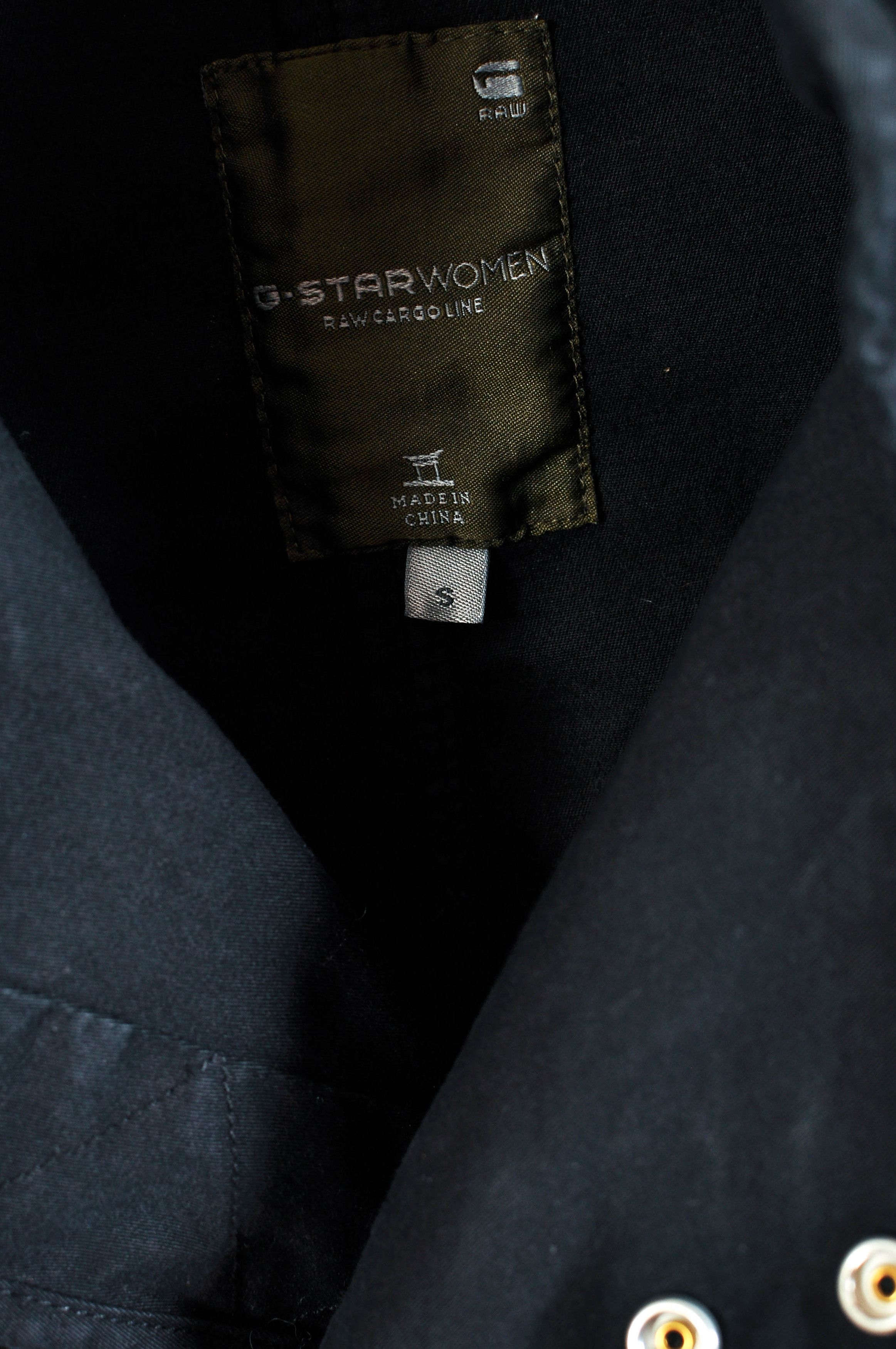 G-Star Black short trench coat Size S / US 4 / IT 40 - 3 Thumbnail