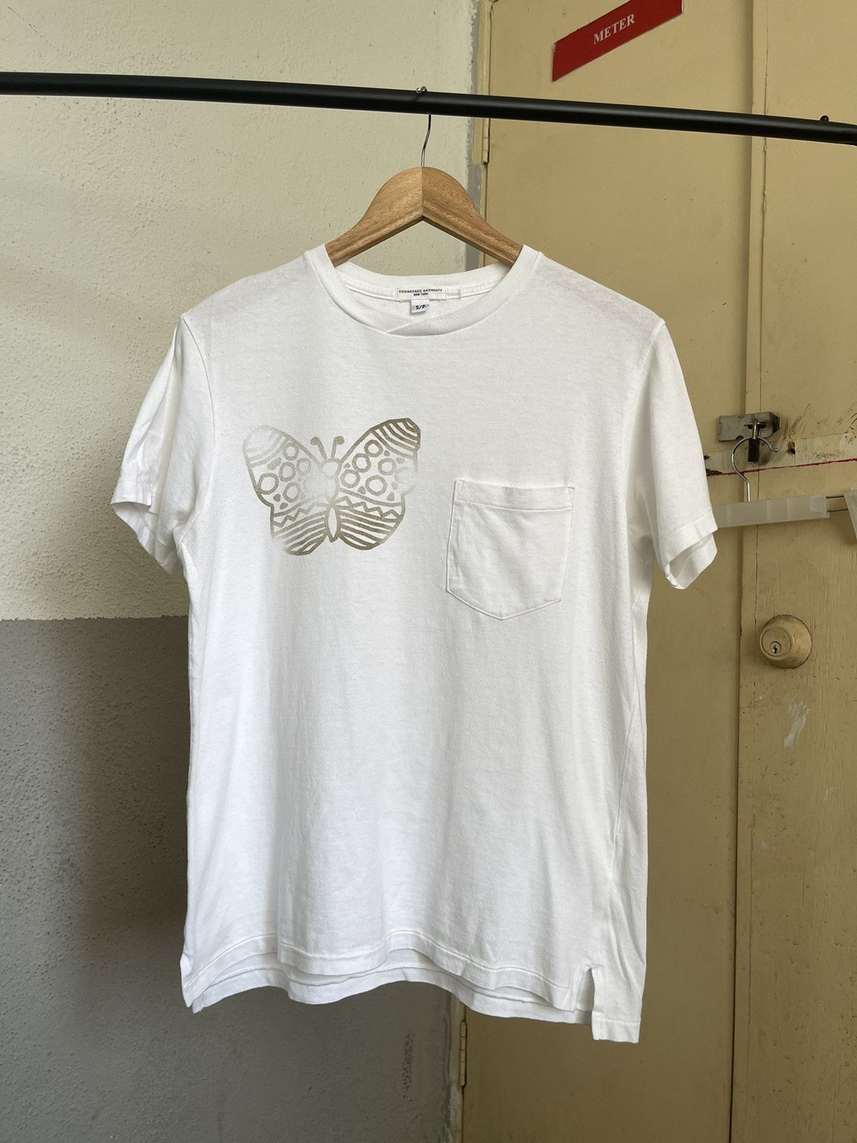Engineered Garments Engineered Garments Butterfly Pocket Tee Size US S / EU 44-46 / 1 - 1 Thumbnail
