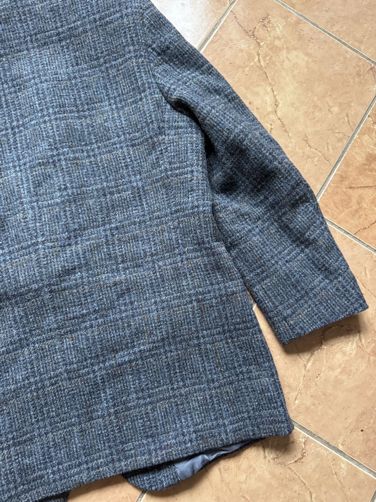 Harris Tweed Harris Tweed vintage checkered 2 button wool blazer Size 46R - 17 Thumbnail