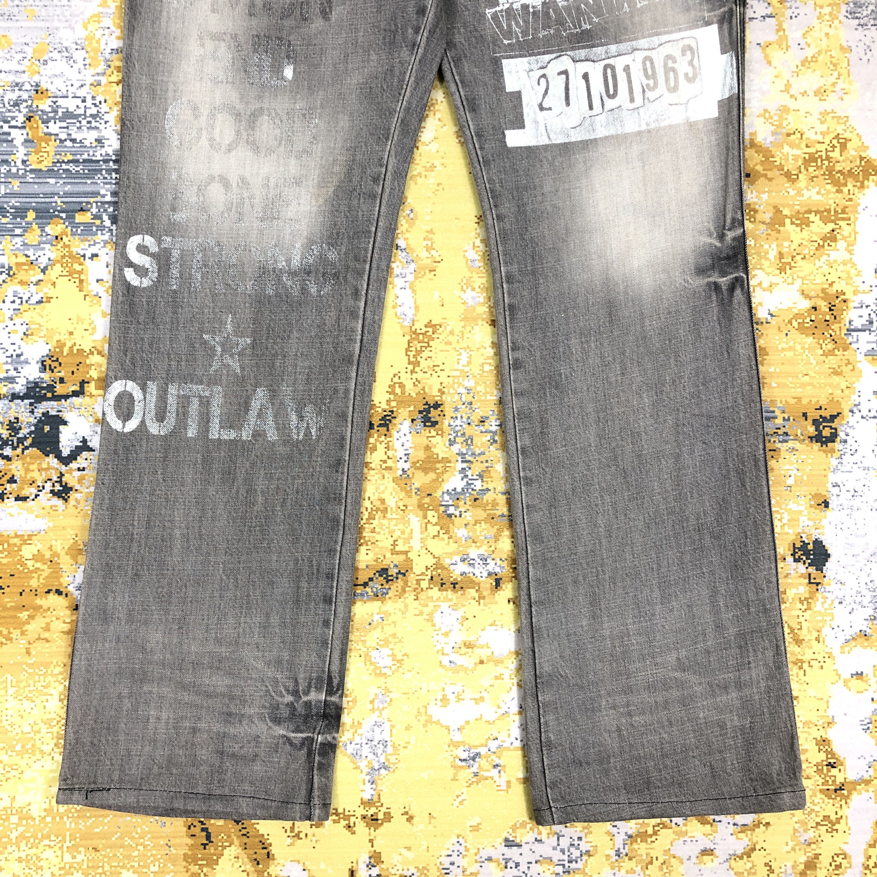 Japanese Brand × Vintage Vintage Semantic Design Jeans 33 x 31 L1270 Size US 33 - 3 Thumbnail