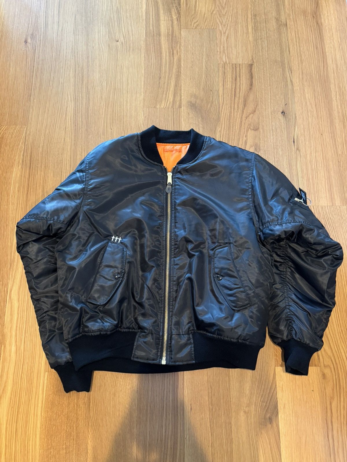 Other Crosses Band Bomber Jacket Size US L / EU 52-54 / 3 - 3 Thumbnail